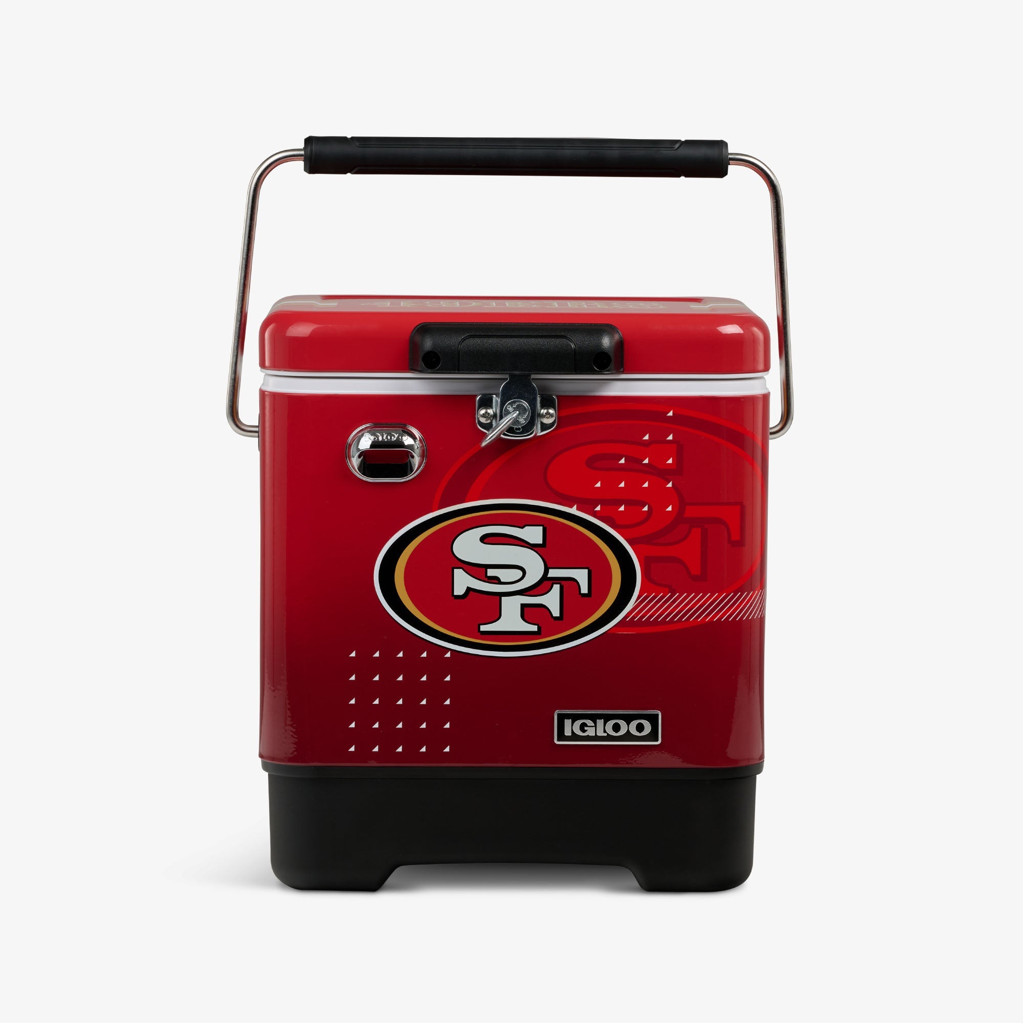 NFL Legacy 20 Qt Cooler A0 - 49ers - Strap View
