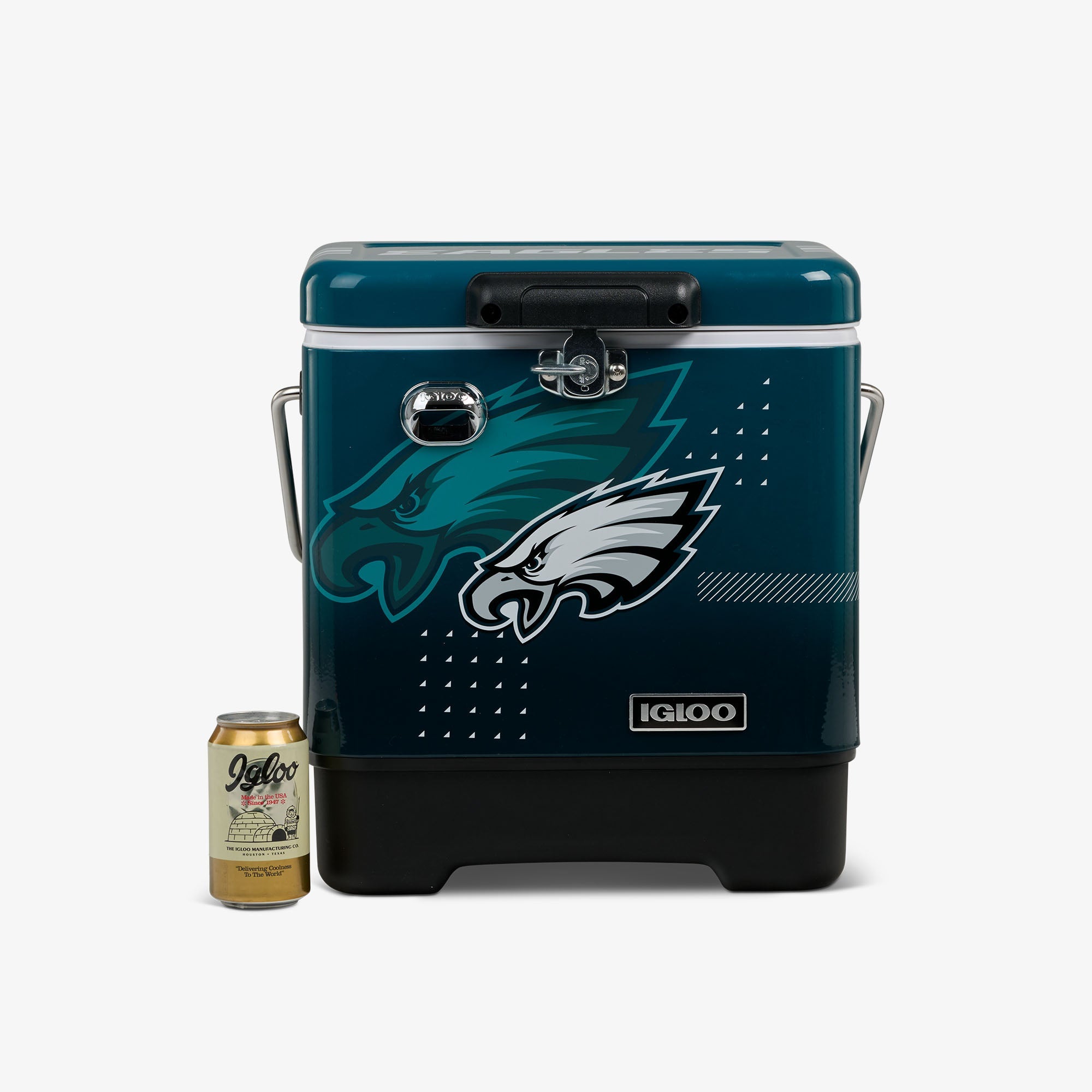 NFL Legacy 20 Qt Cooler A0 - Eagles - Size View