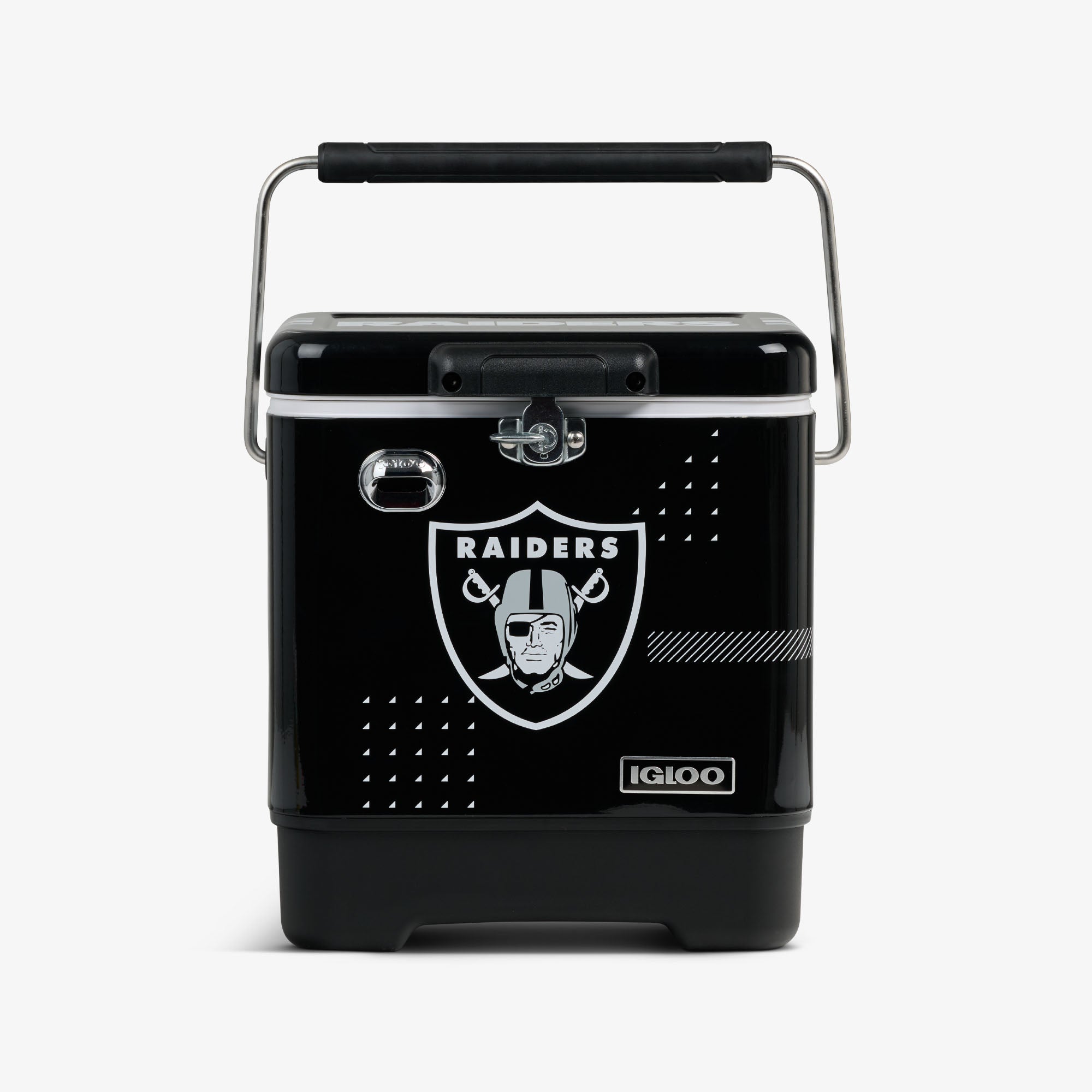NFL Legacy 20 Qt Cooler A0 - Raiders - Strap View