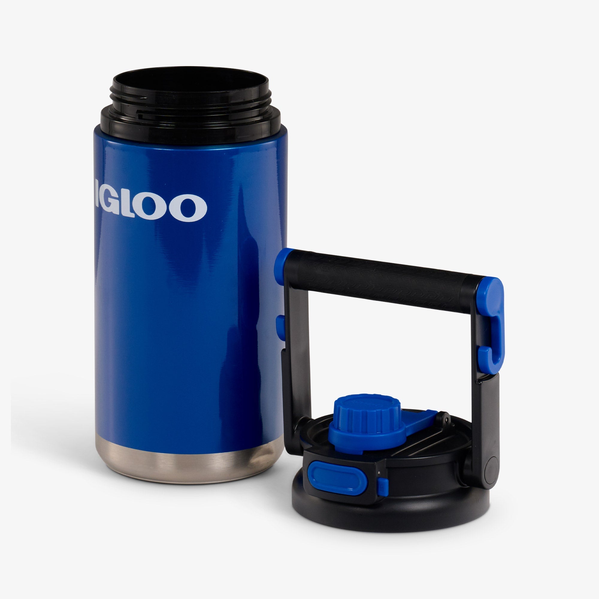 54 Oz Hybrid Sports Jug Q9 - Blue - Open View