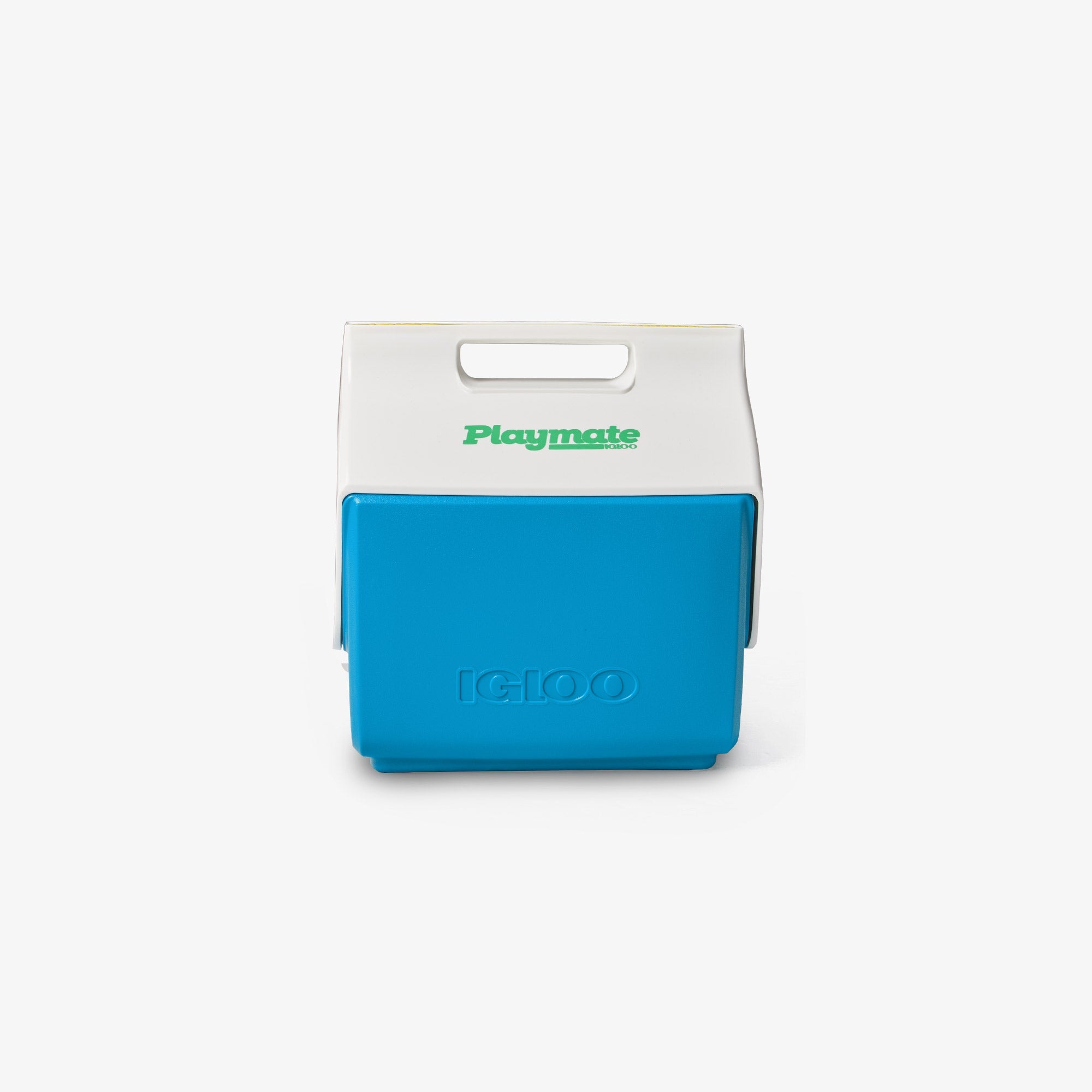 Retro Little Playmate 7 Qt Cooler M1 - Fiesta Blue - Product View