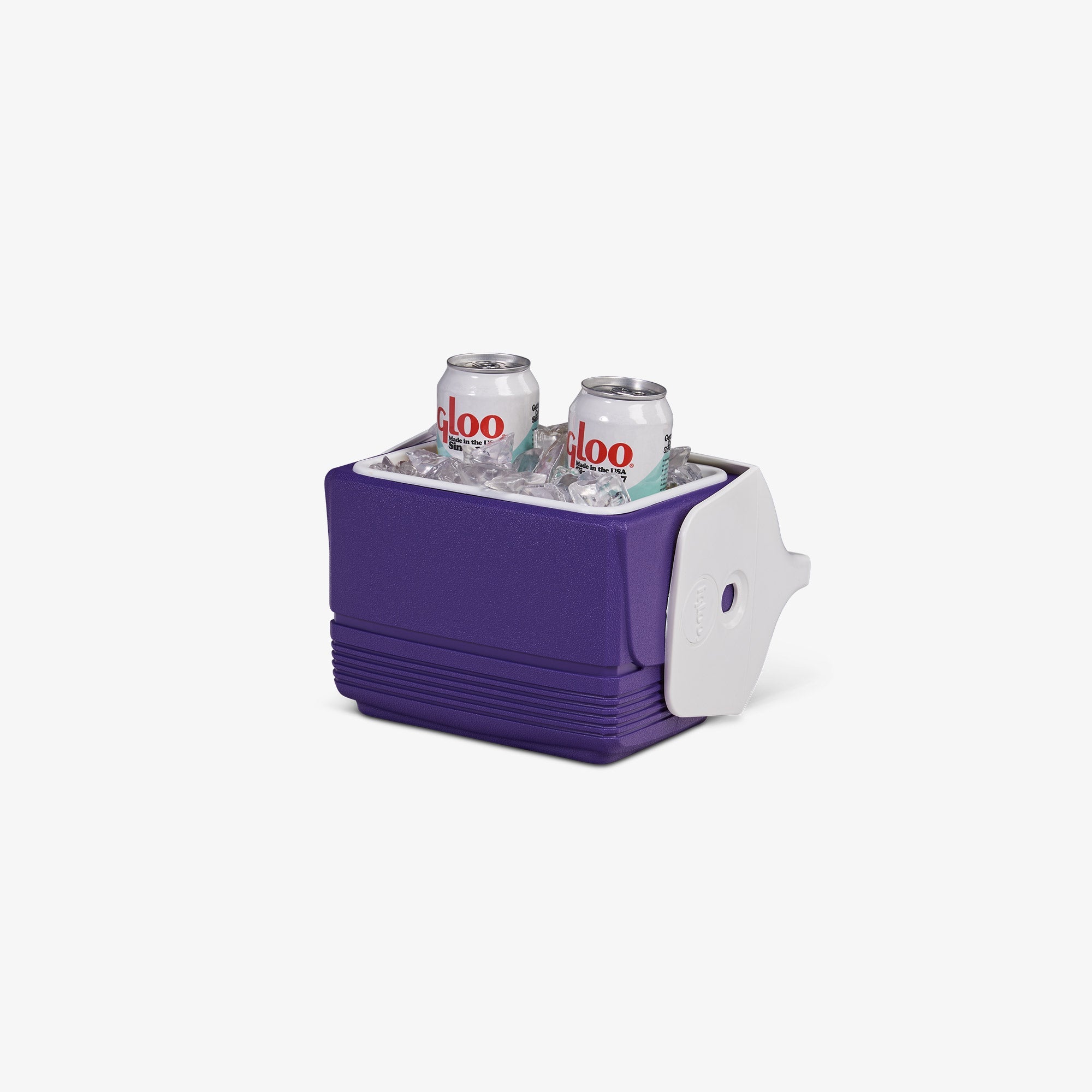 Retro Playmate Mini 4 Qt Cooler J1 - Purple - Product View