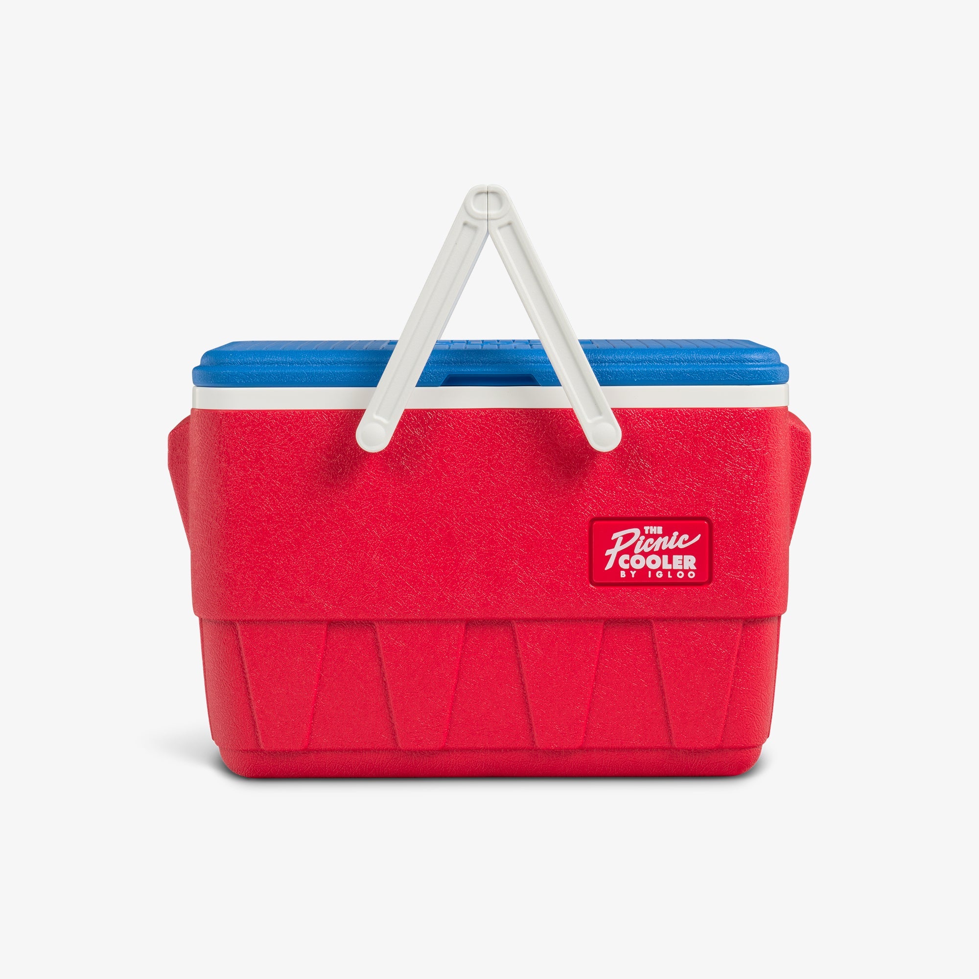 Retro Picnic Basket 25 Qt Cooler T9 - Americana - Strap View