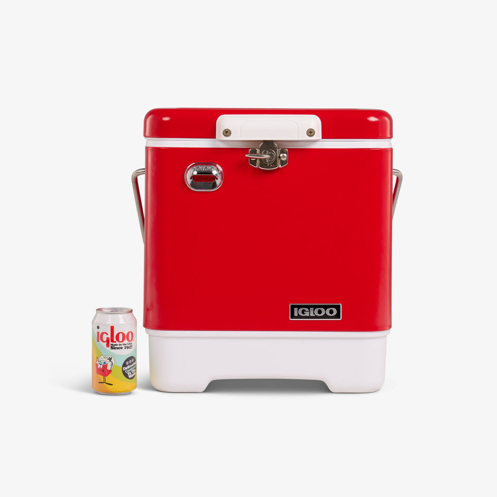 Legacy 20 Qt Cooler B4 - Red Star - Size View