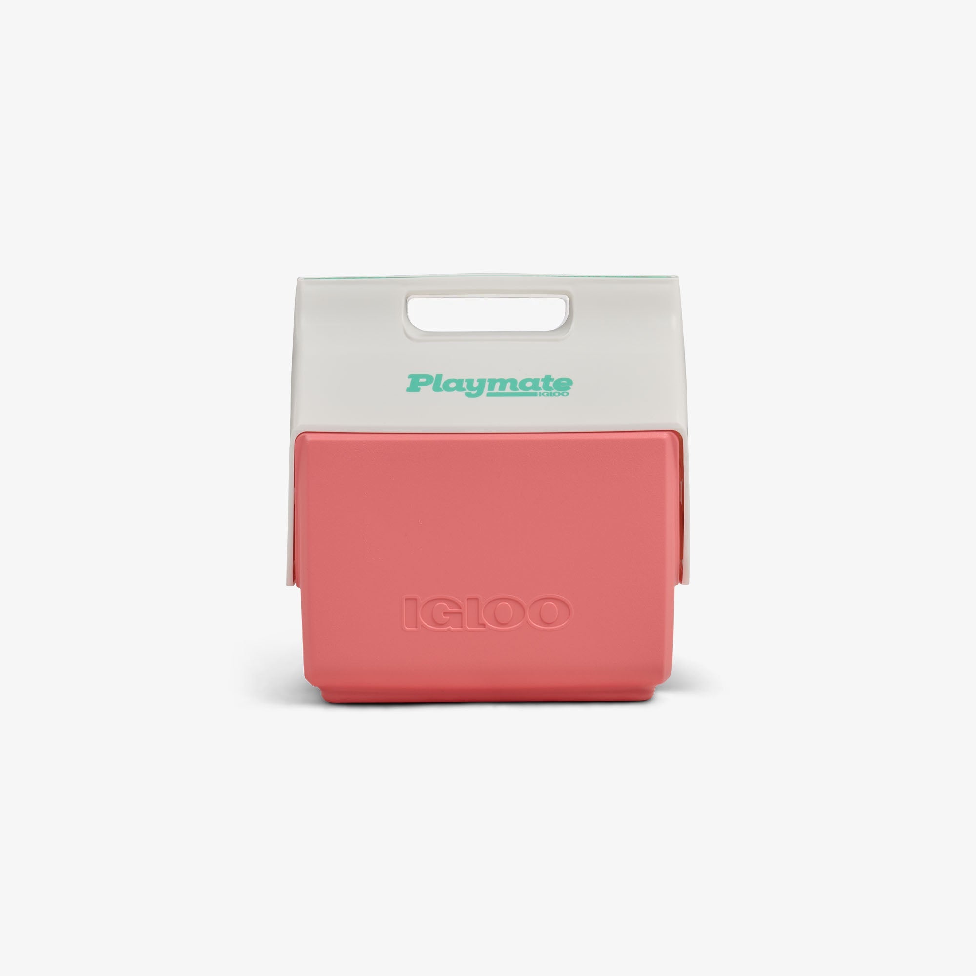 Retro Little Playmate 7 Qt Cooler M1 - Flamingo - Front View