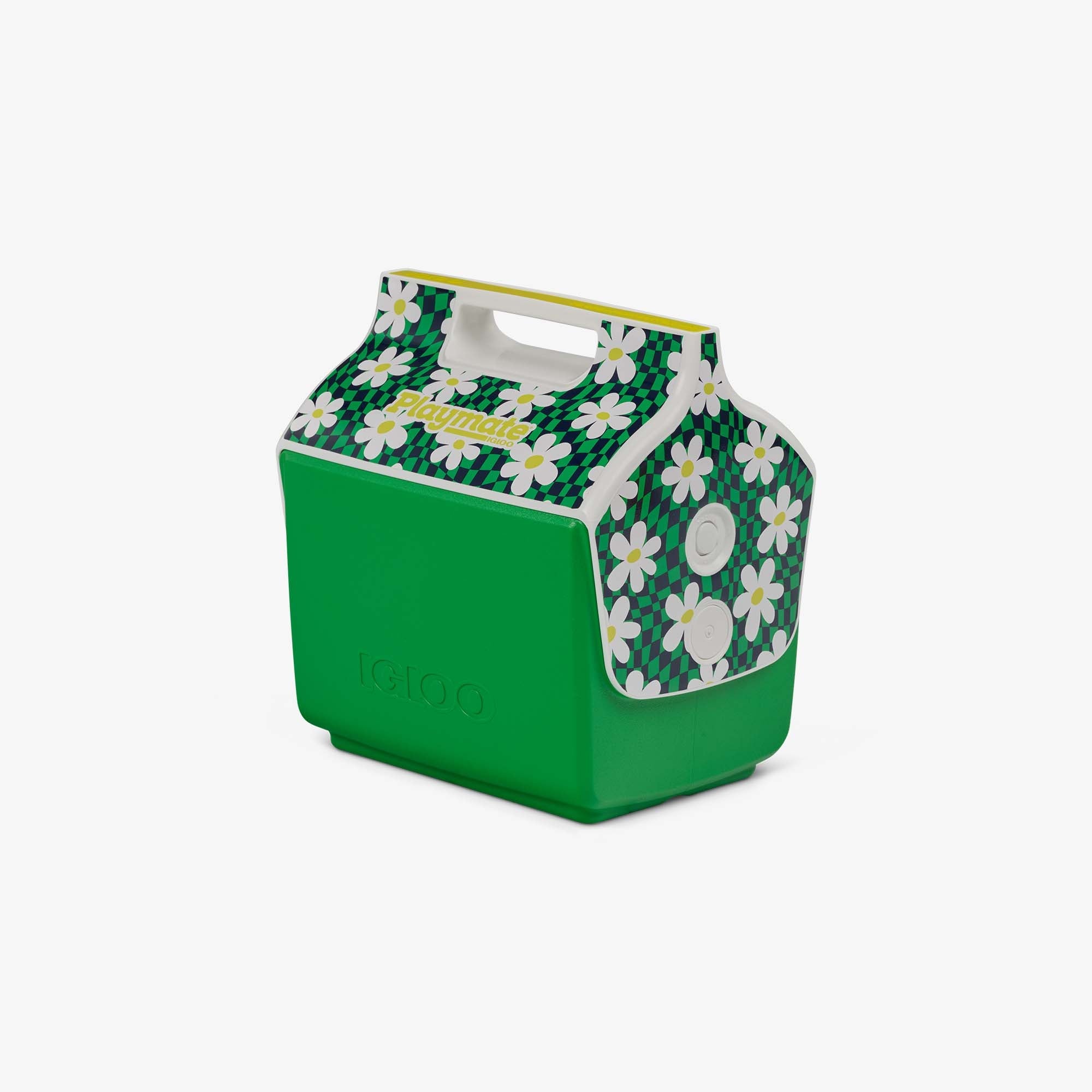 Retro Little Playmate 7 Qt Cooler M1 - Psychedelic Daisy - Product View