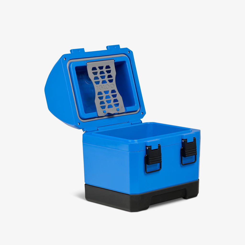 Gripper CoolBox 10 Qt Cooler Y2 - Sneaky Blue - Open View