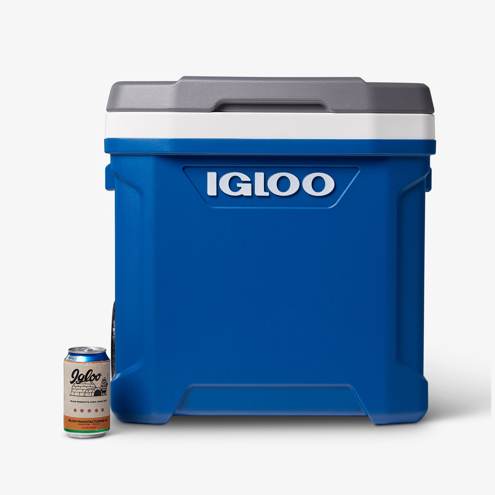 Latitude 60 Qt Roller Cooler Q9 - Blue - Size View