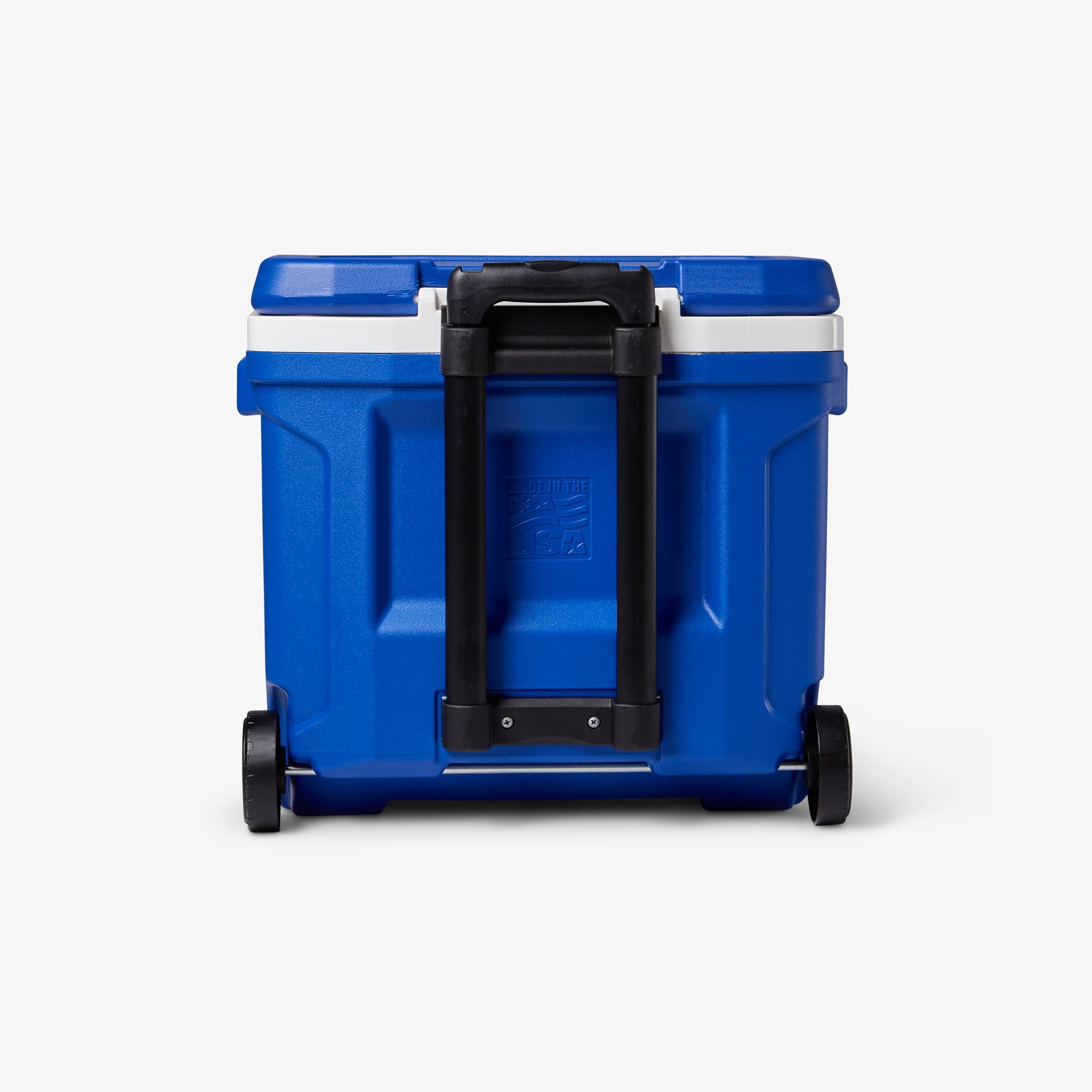 Profile II 28 Qt Roller Cooler X3 - Majestic Blue - Back View