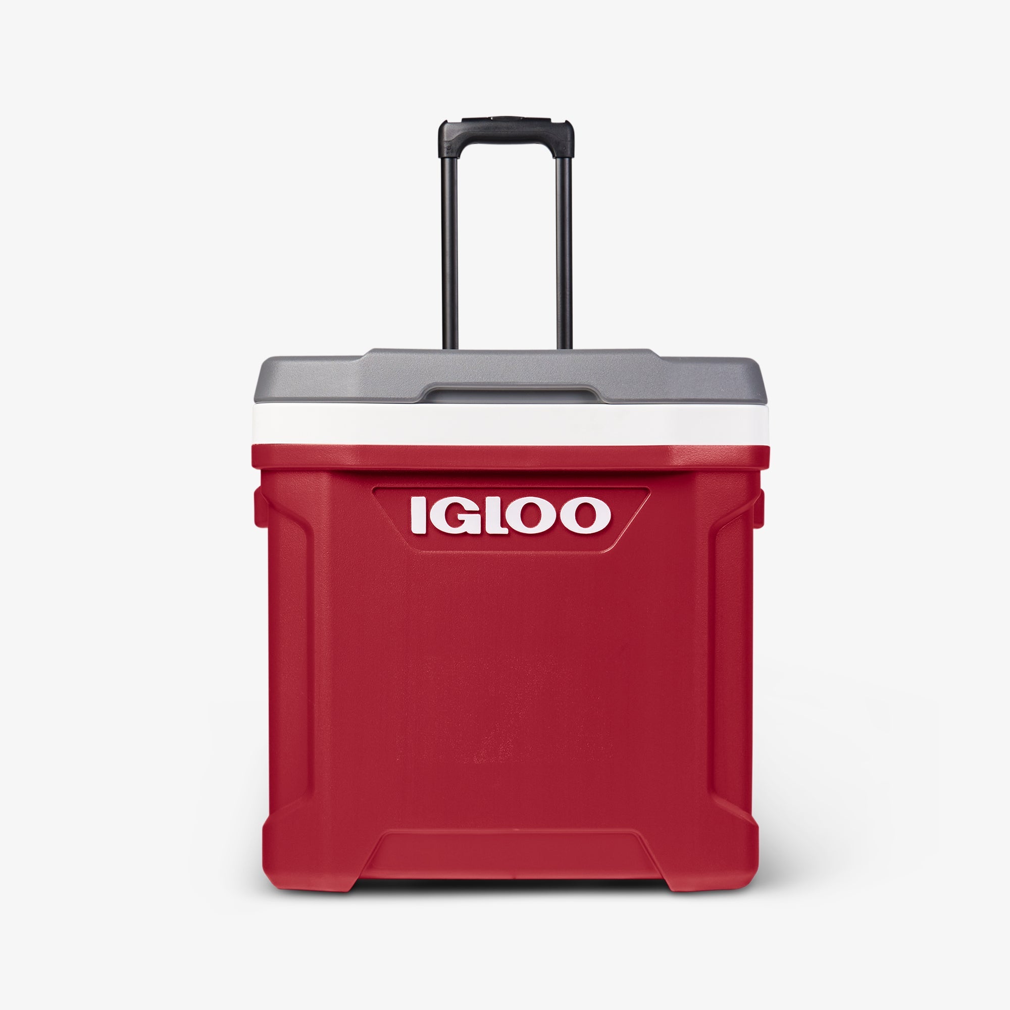 Latitude 60 Qt Roller Cooler Q9 - Red - Strap View