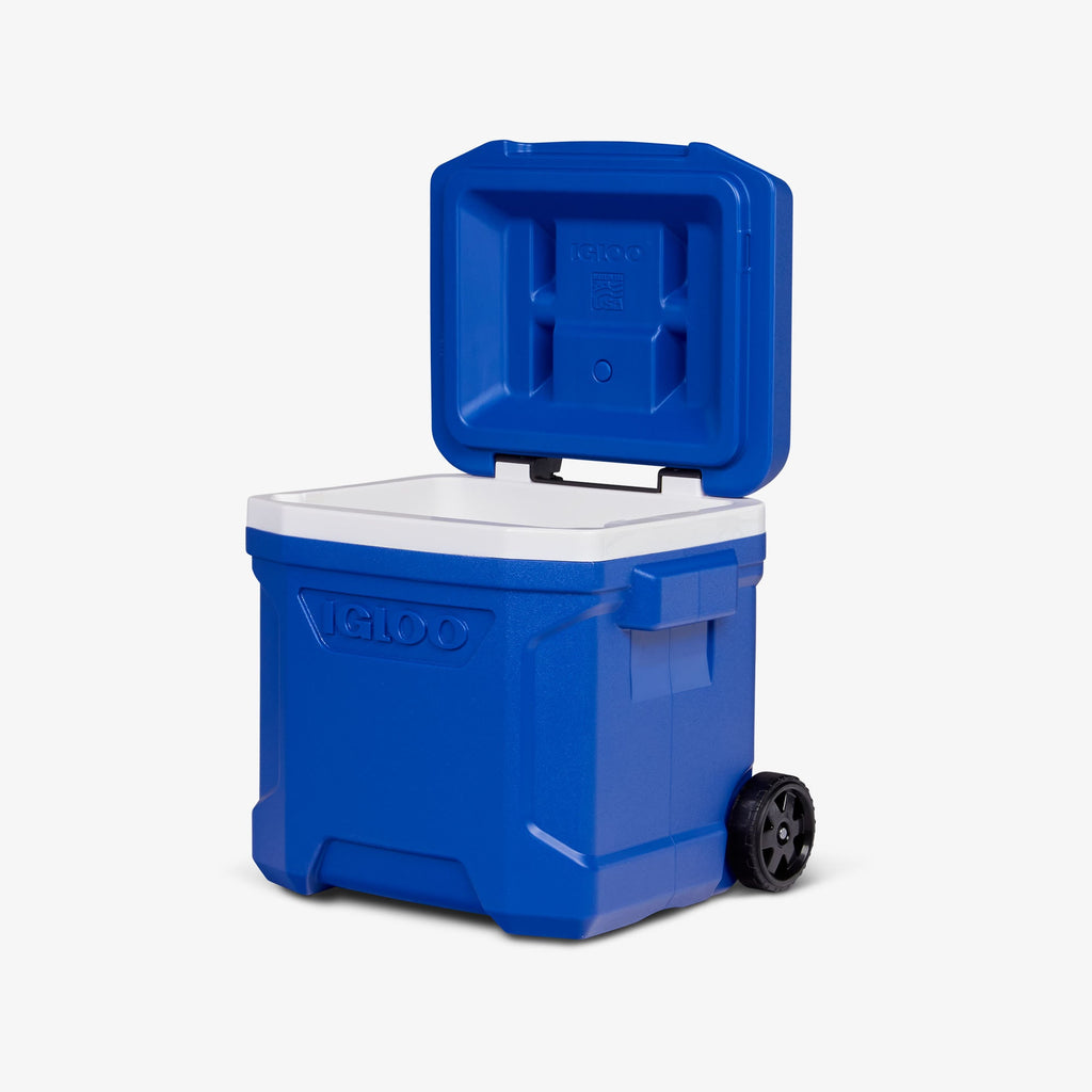 Profile II 16 Qt Roller Cooler U7 - Majestic Blue - Open View