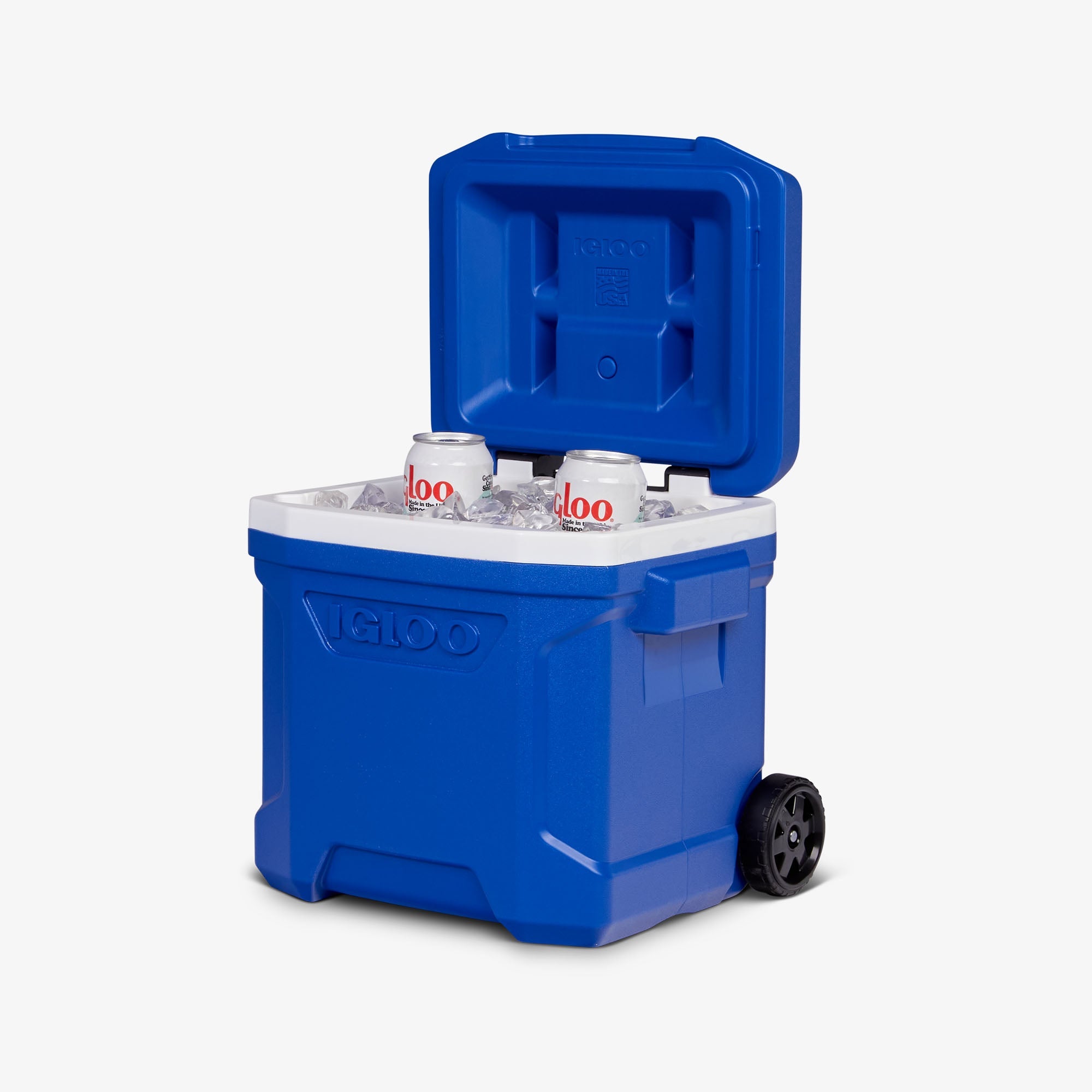 Profile II 16 Qt Roller Cooler U7 - Majestic Blue - Product View