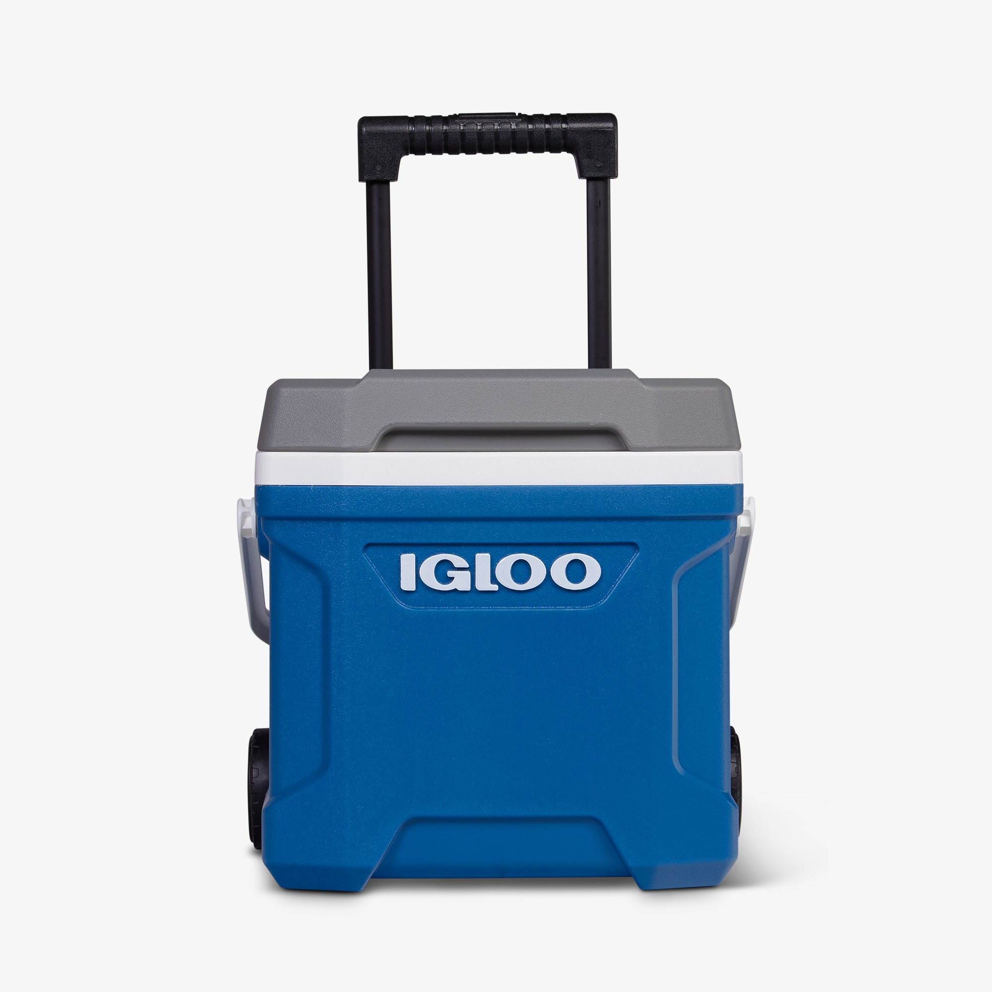 Latitude 16 Qt Roller Cooler Q2 - Blue - Strap View