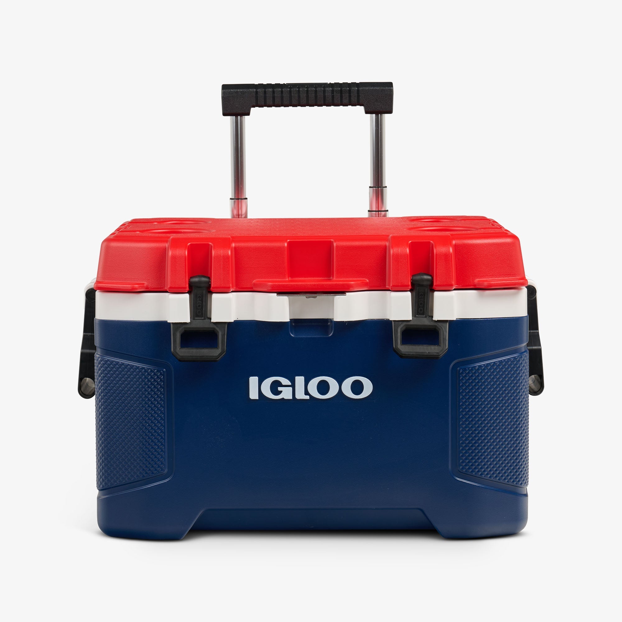 Trailmate® 52 Qt Roller Cooler Y1 - Americana - Strap View