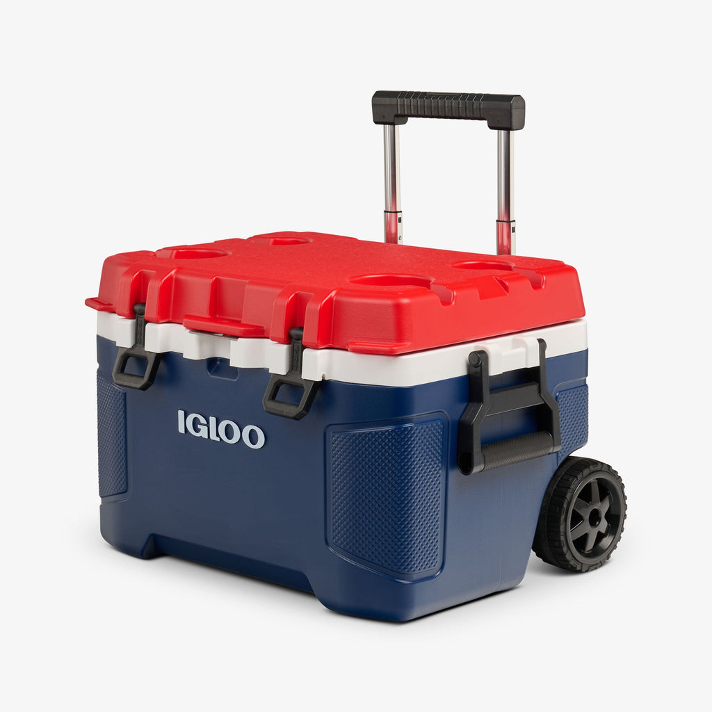 Trailmate® 52 Qt Roller Cooler Y1 - Americana - Product View