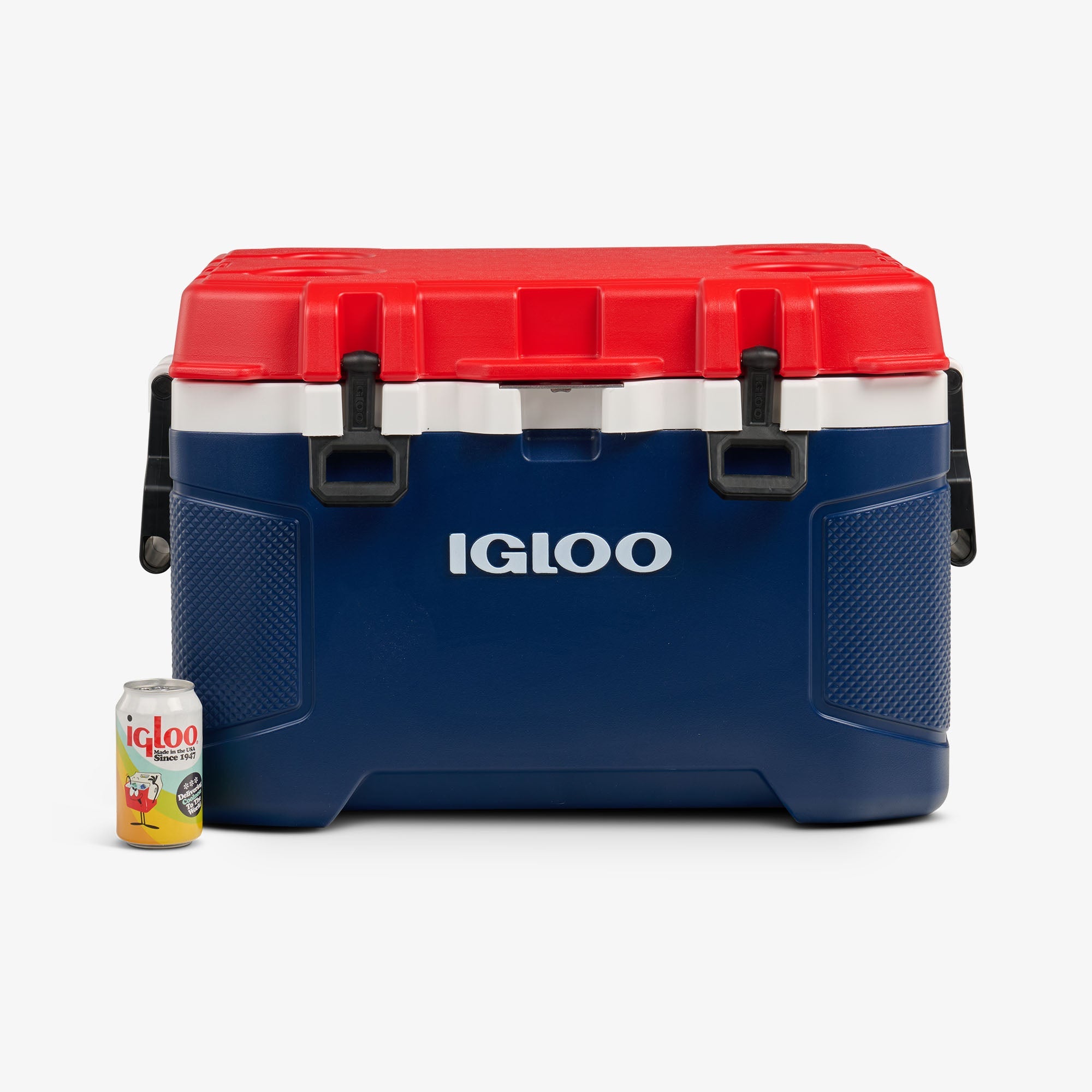 Trailmate® 52 Qt Roller Cooler Y1 - Americana - Size View