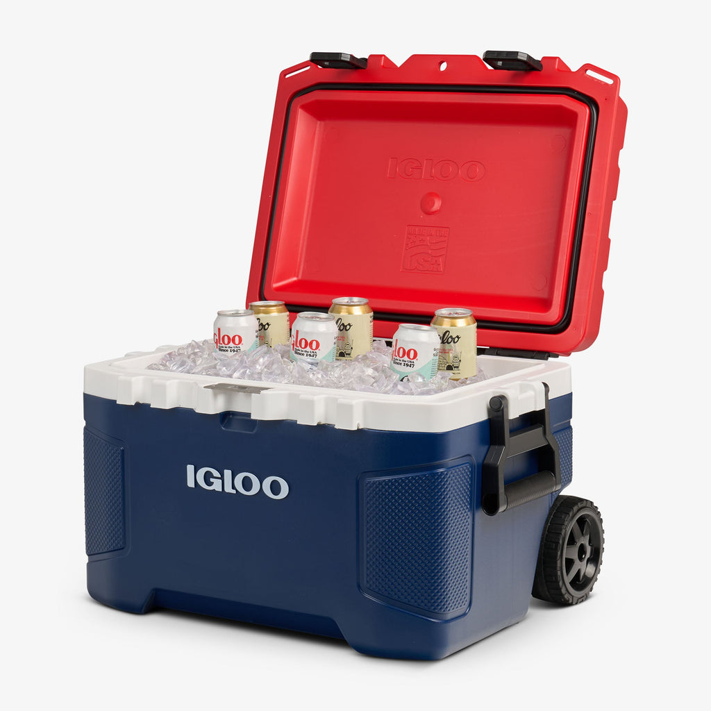 Trailmate® 52 Qt Roller Cooler Y1 - Americana - Product View