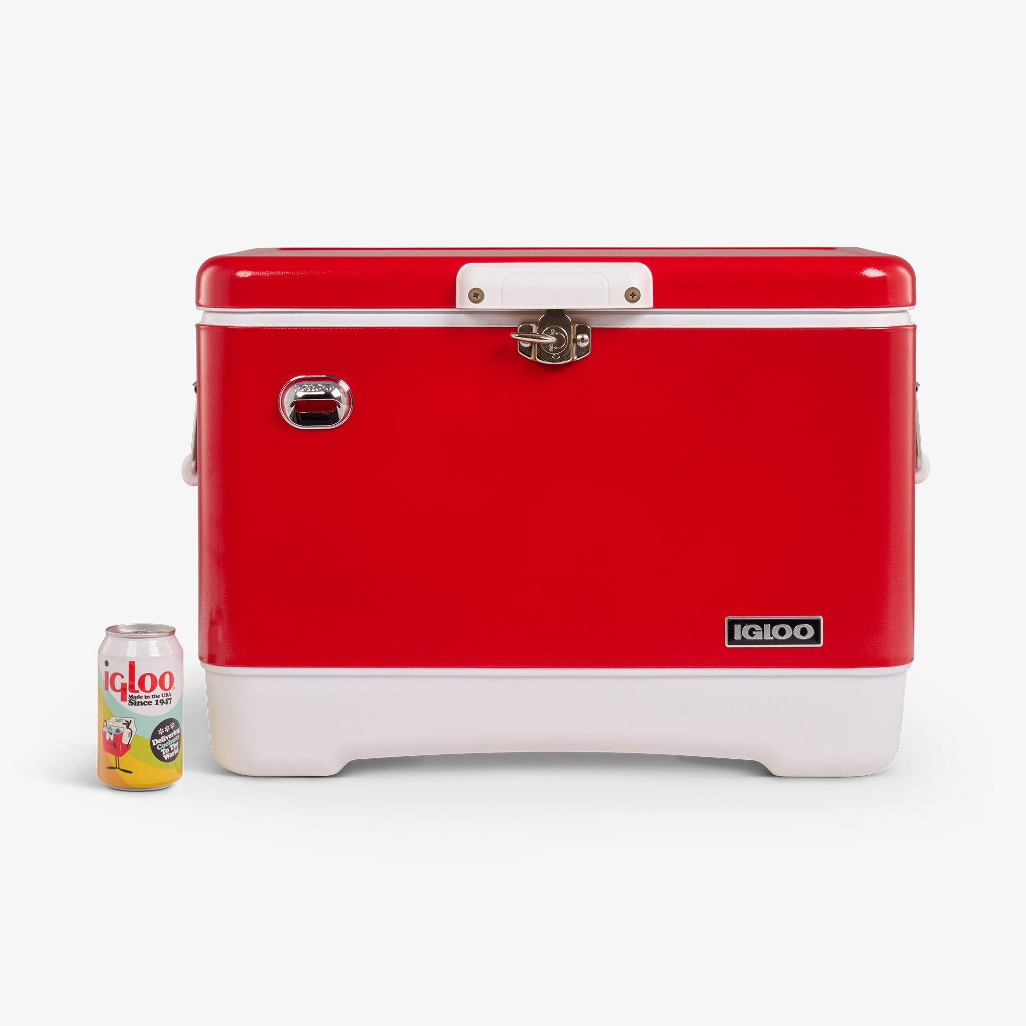 Legacy 54 Qt Cooler R8 - Red Star - Size View