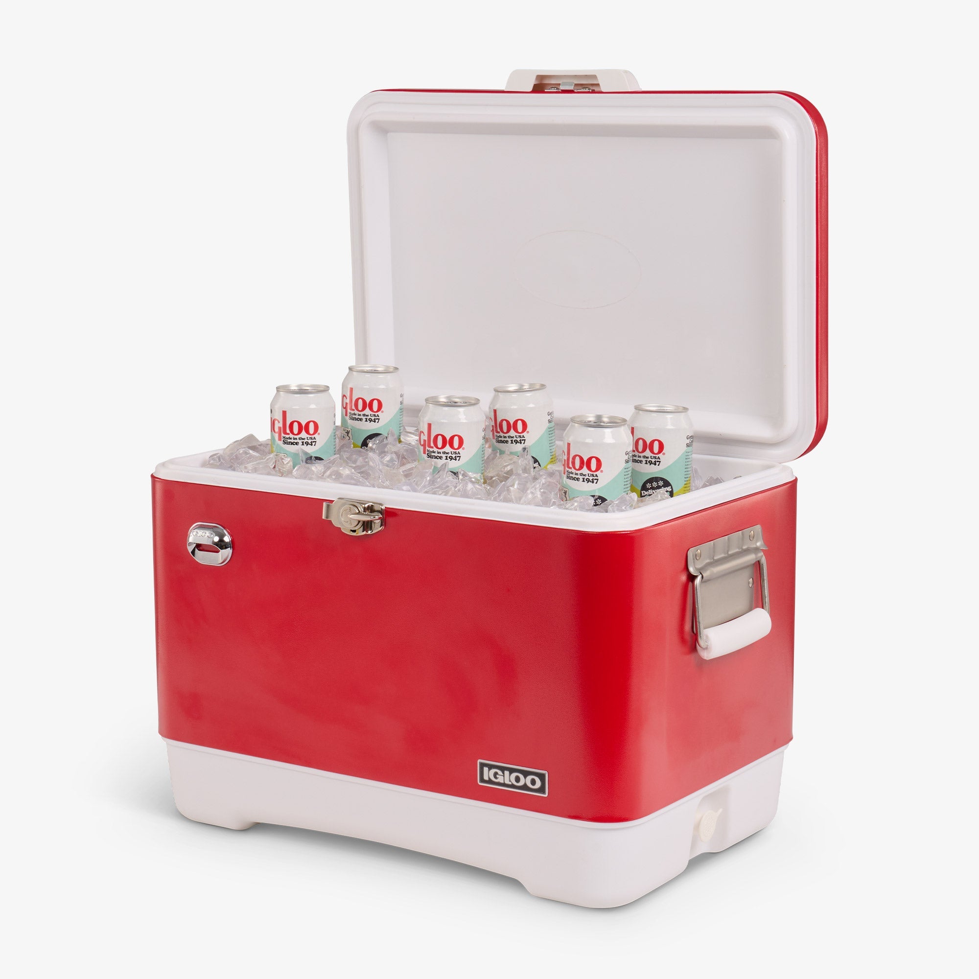 Legacy 54 Qt Cooler R8 - Red Star - Product View