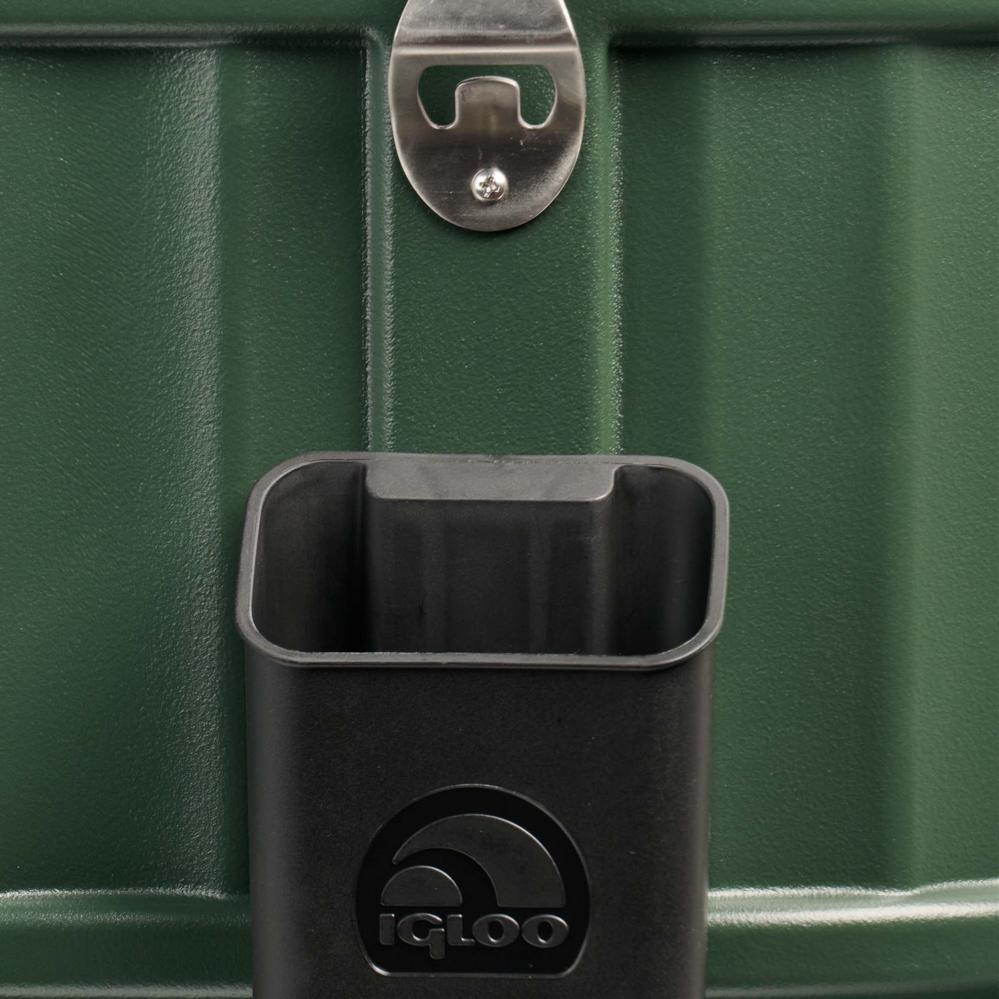 Party Bar 125 Qt Cooler P1 - Oil Green - Product View