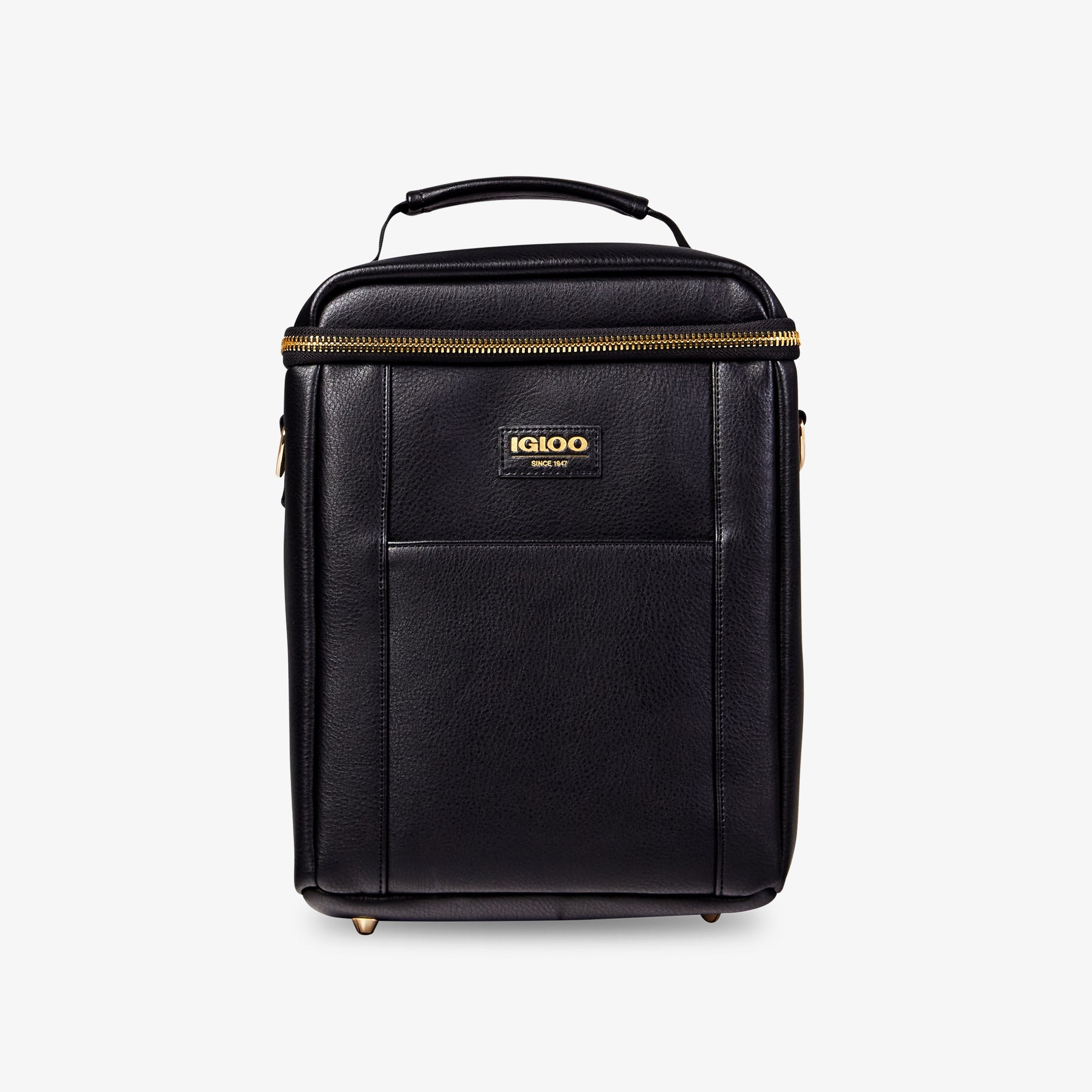 Igloo Luxe® Mini Convertible Backpack D1 - Black - Front View