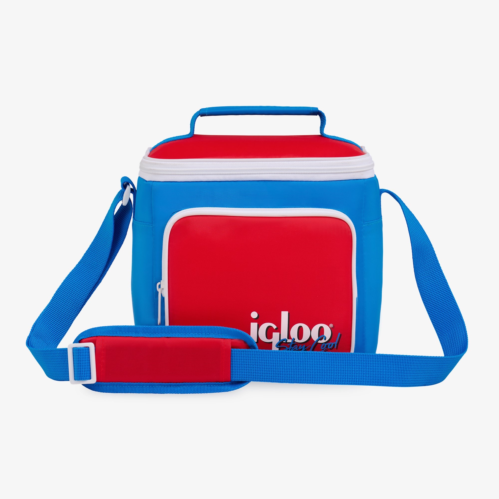 Retro Square Lunch Bag Z6 - Americana - Front View