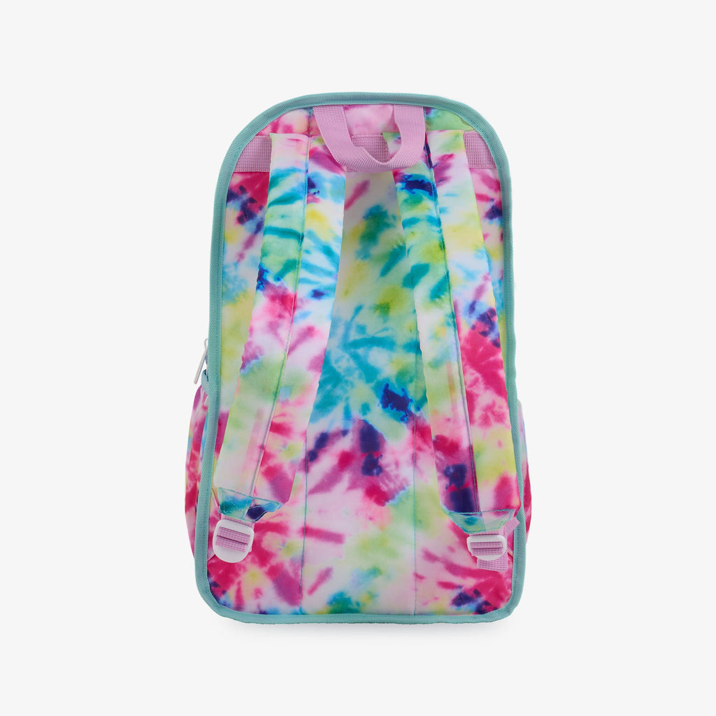 Retro Backpack Cooler H3 - Tie-Dye - Back View