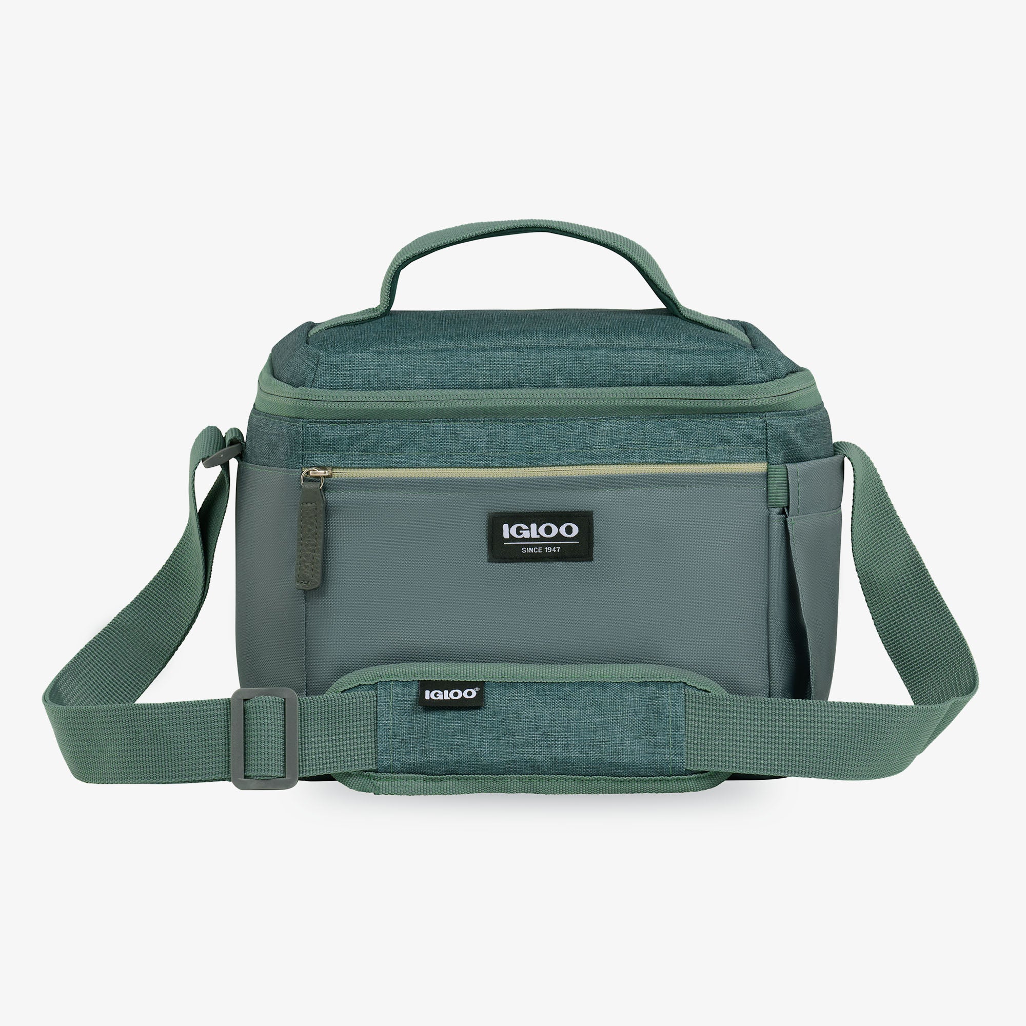Everyday Lunch Rounded Cube Cooler Bag U4 - Spruce - Front View