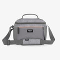 Everyday Lunch Rounded Cube Cooler Bag U4 - Gray - Front View