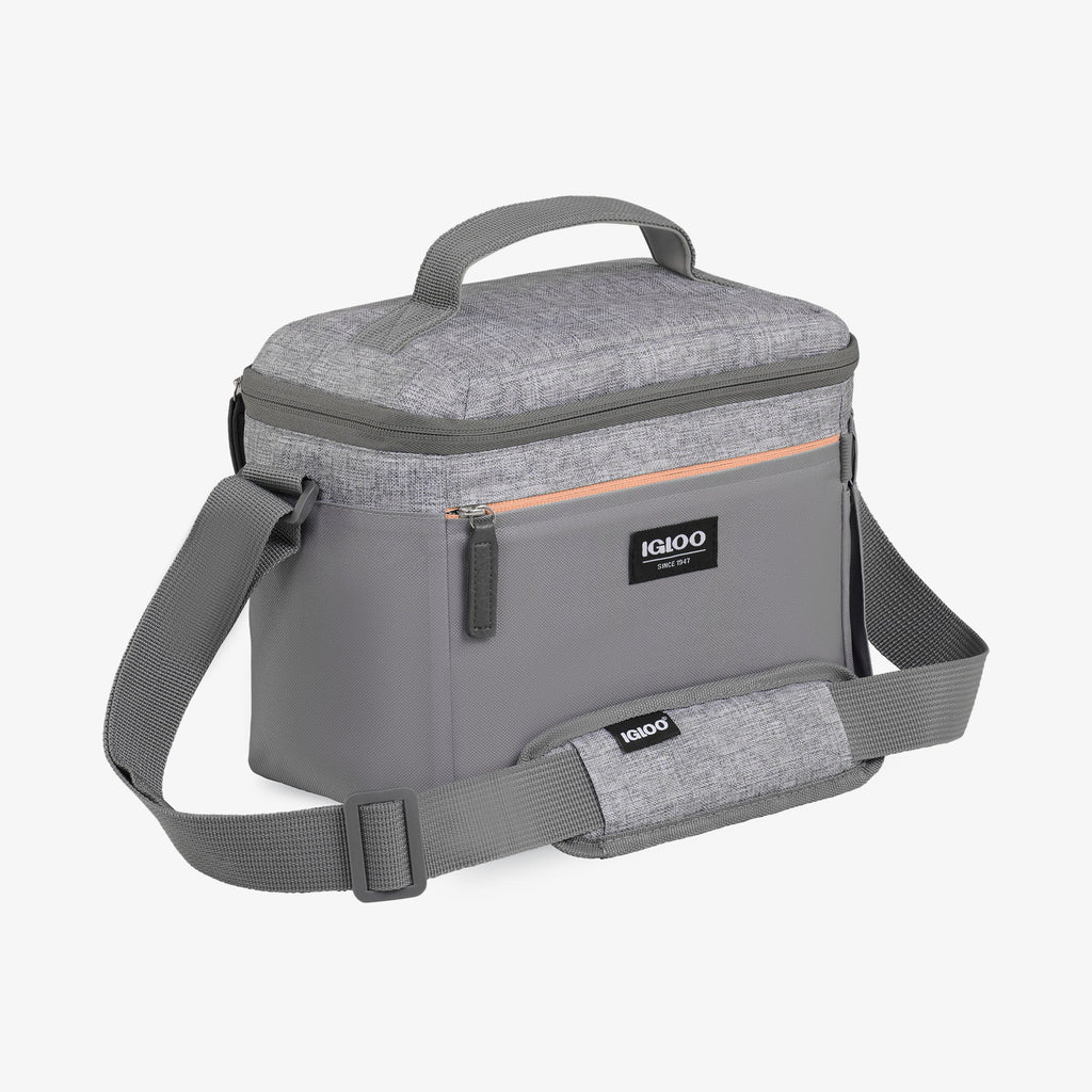Everyday Lunch Rounded Cube Cooler Bag U4 - Gray - Product View