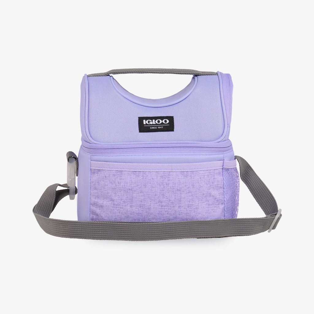 Kids Everyday Lunch Gripper Cooler Bag G0 - Lilac - Front View
