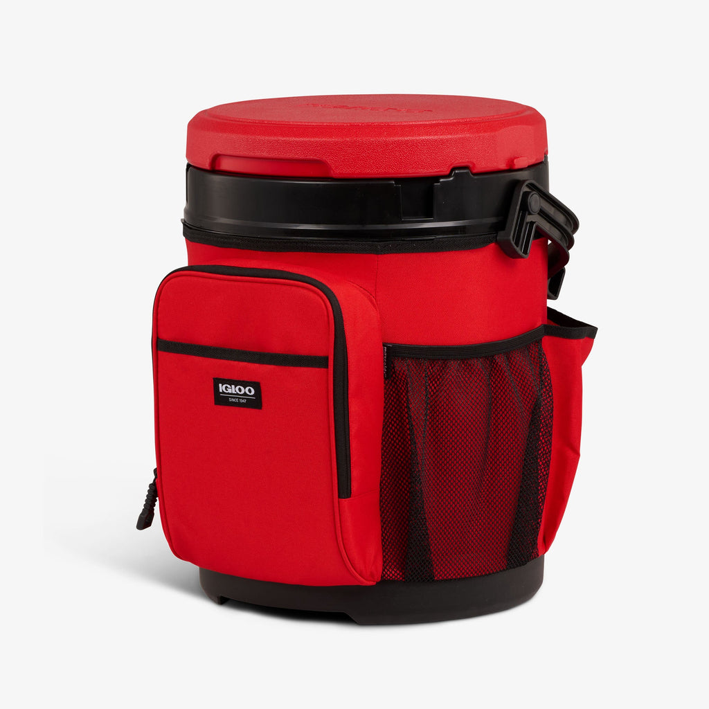 20 Qt Cooler Bucket A6 - Red Heat - Product View