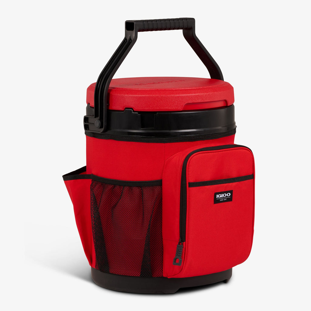 20 Qt Cooler Bucket A6 - Red Heat - Product View