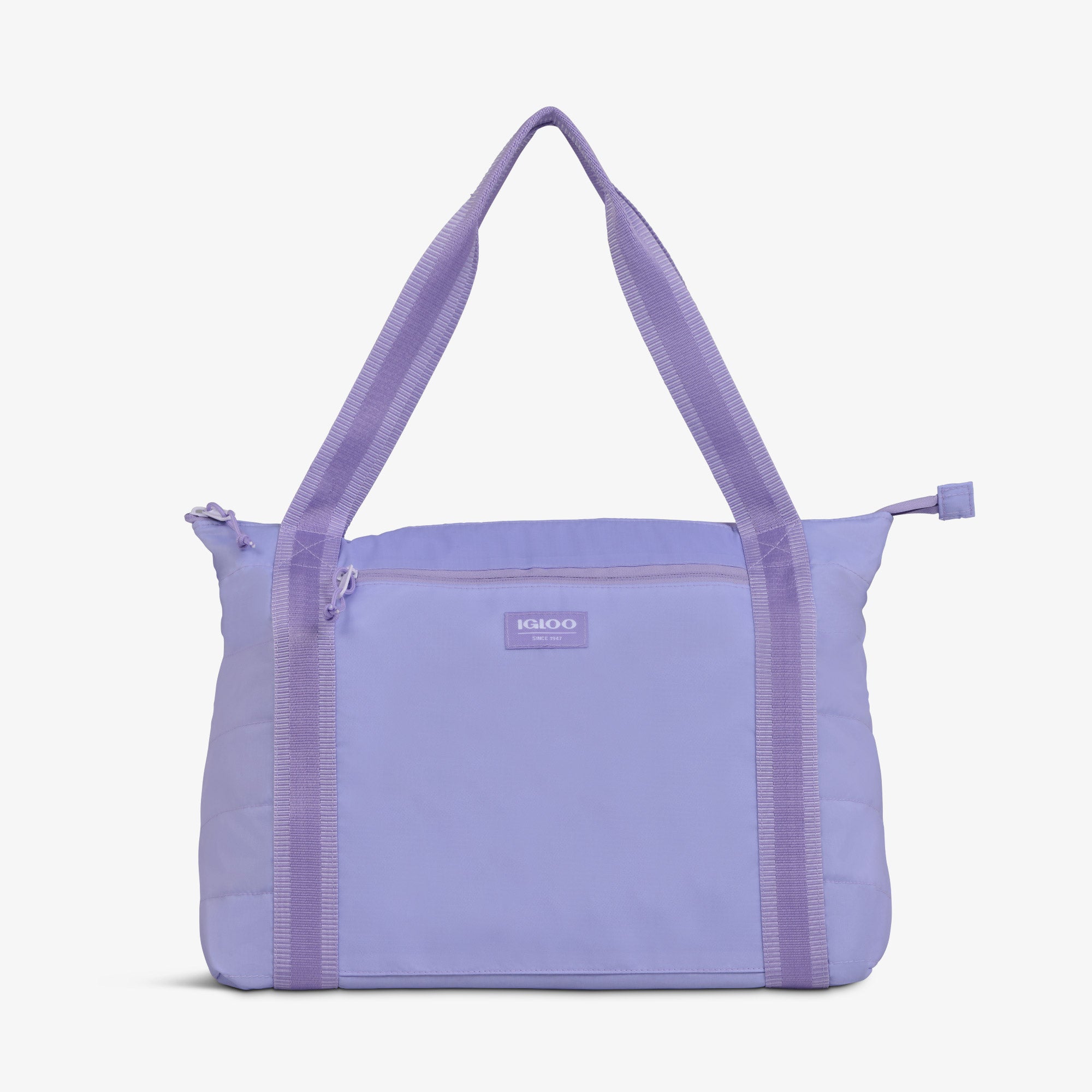 Packable Puffer 20-Can Cooler Bag Z6 - Lilac - Product View