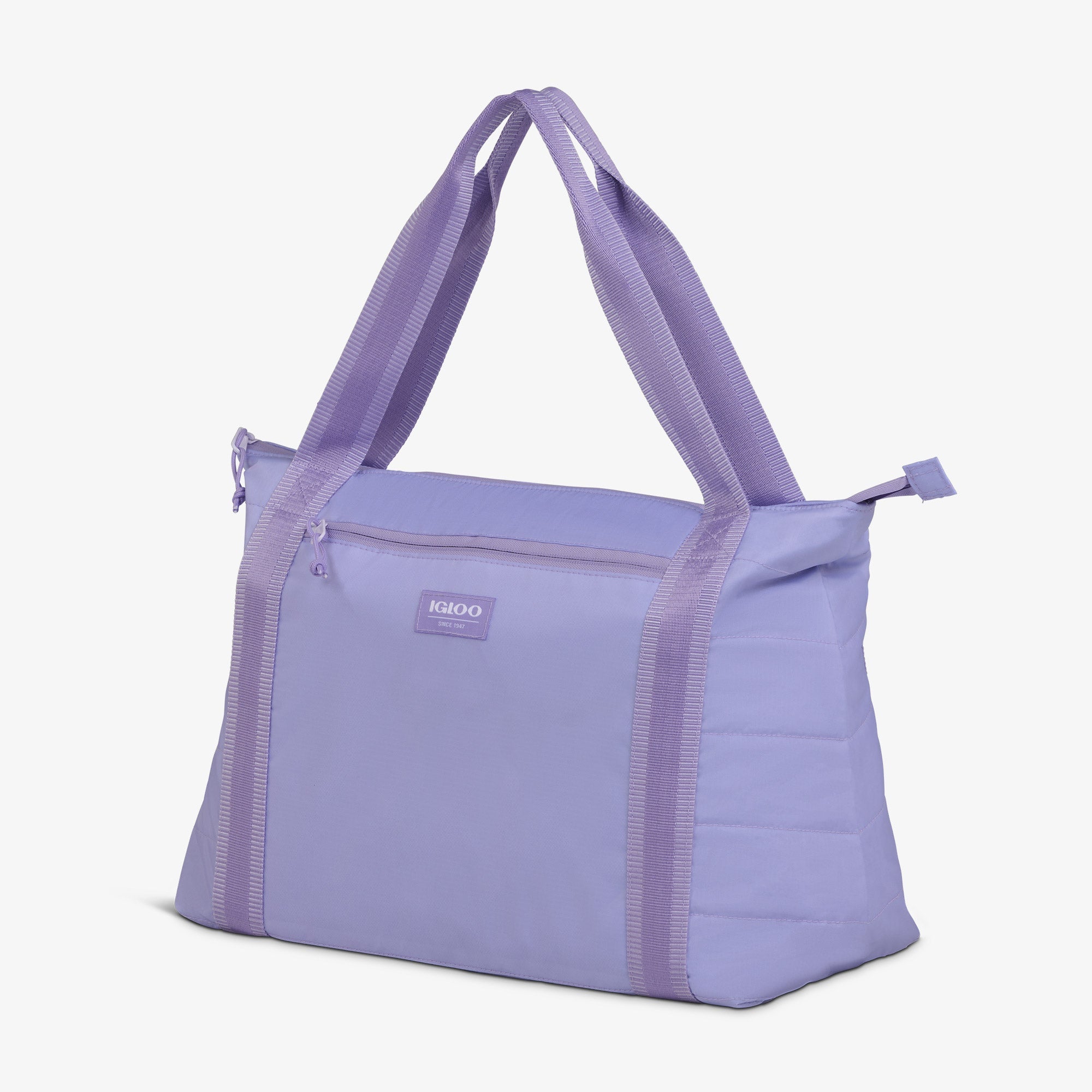 Packable Puffer 20-Can Cooler Bag Z6 - Lilac - Product View