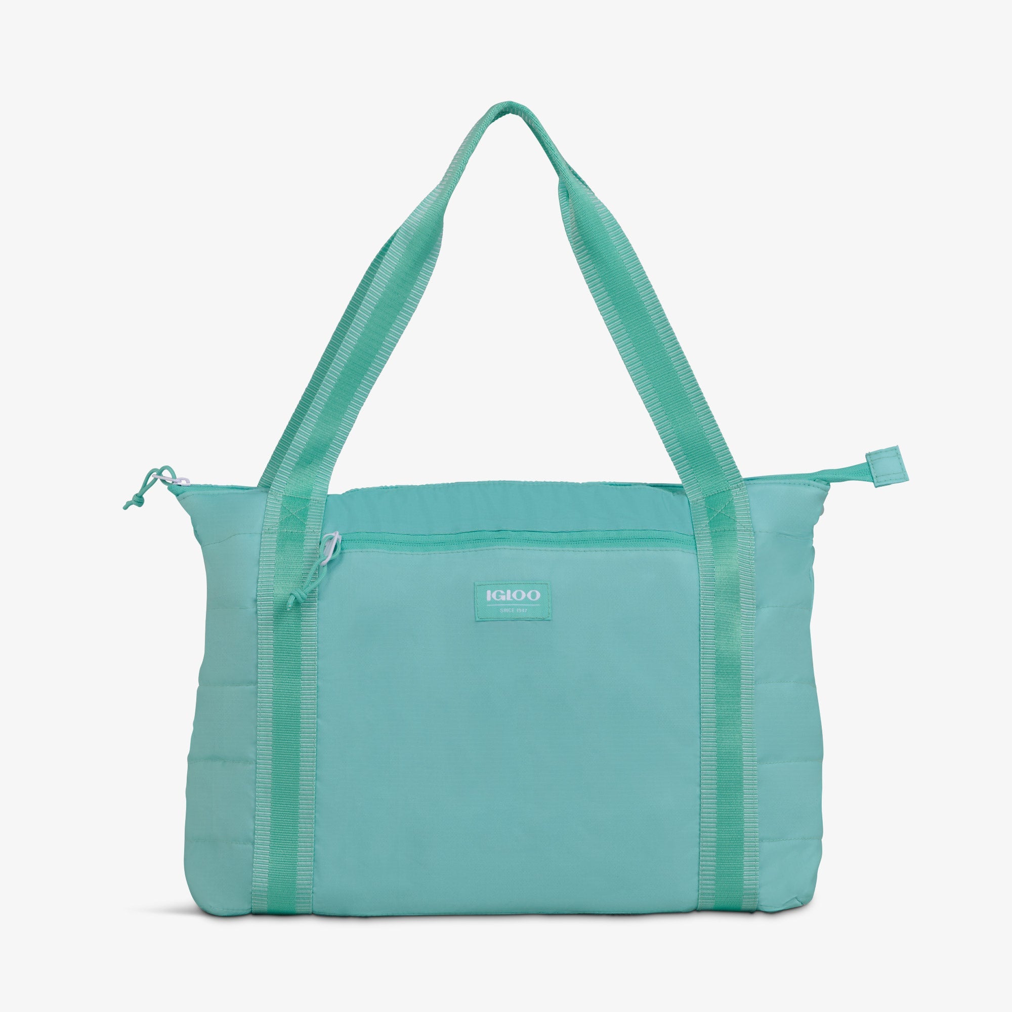Packable Puffer 20-Can Cooler Bag Z6 - Seafoam - Product View