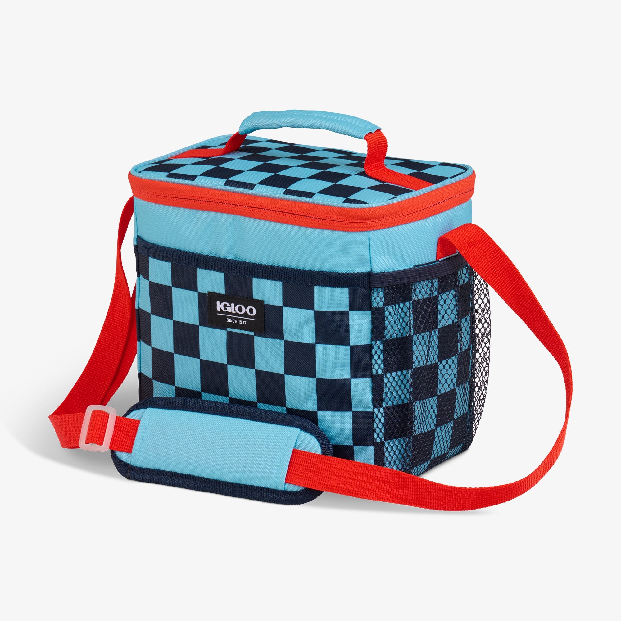 Kids Square Lunch Bag Q1 - Checkers - Product View