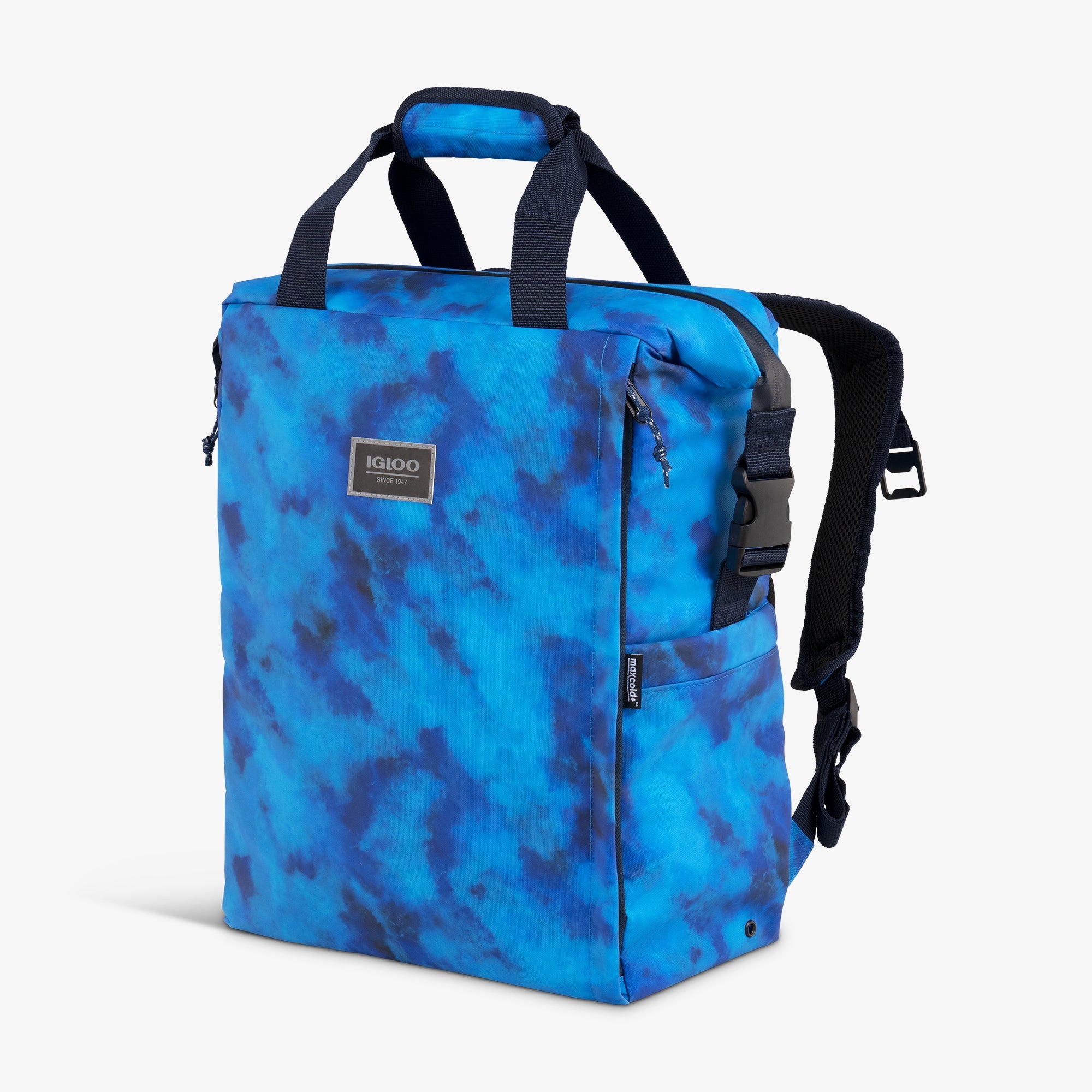 South Coast Snapdown 24-Can Backpack F1 - Blue Wash - Product View