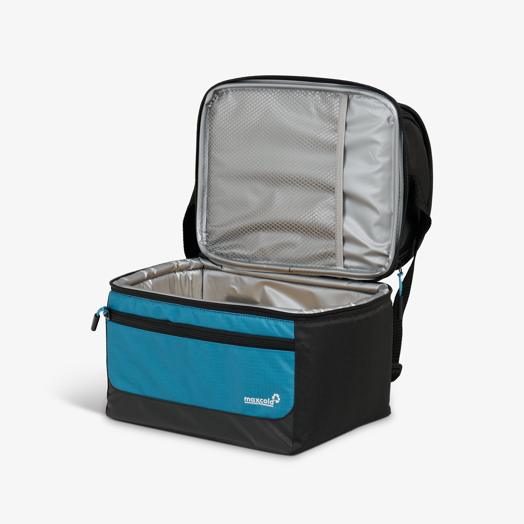 Latitude Gripper 16-Can Cooler Bag J7 - Modern Blue - Open View