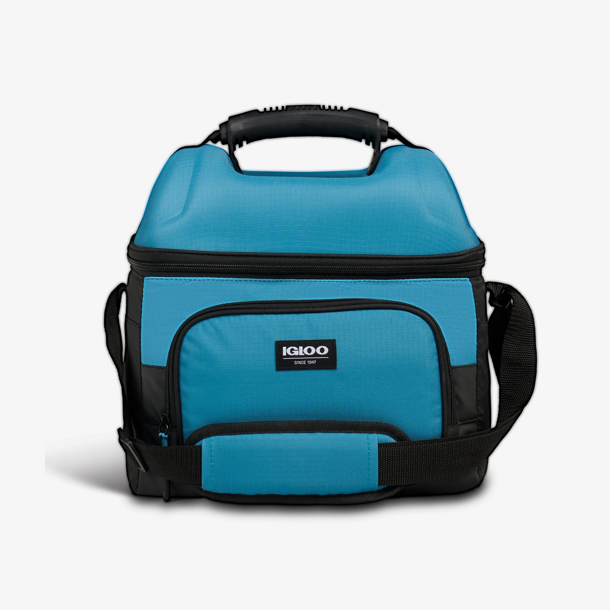 Latitude Hardtop Gripper 22-Can Cooler Bag T6 - Modern Blue - Front View
