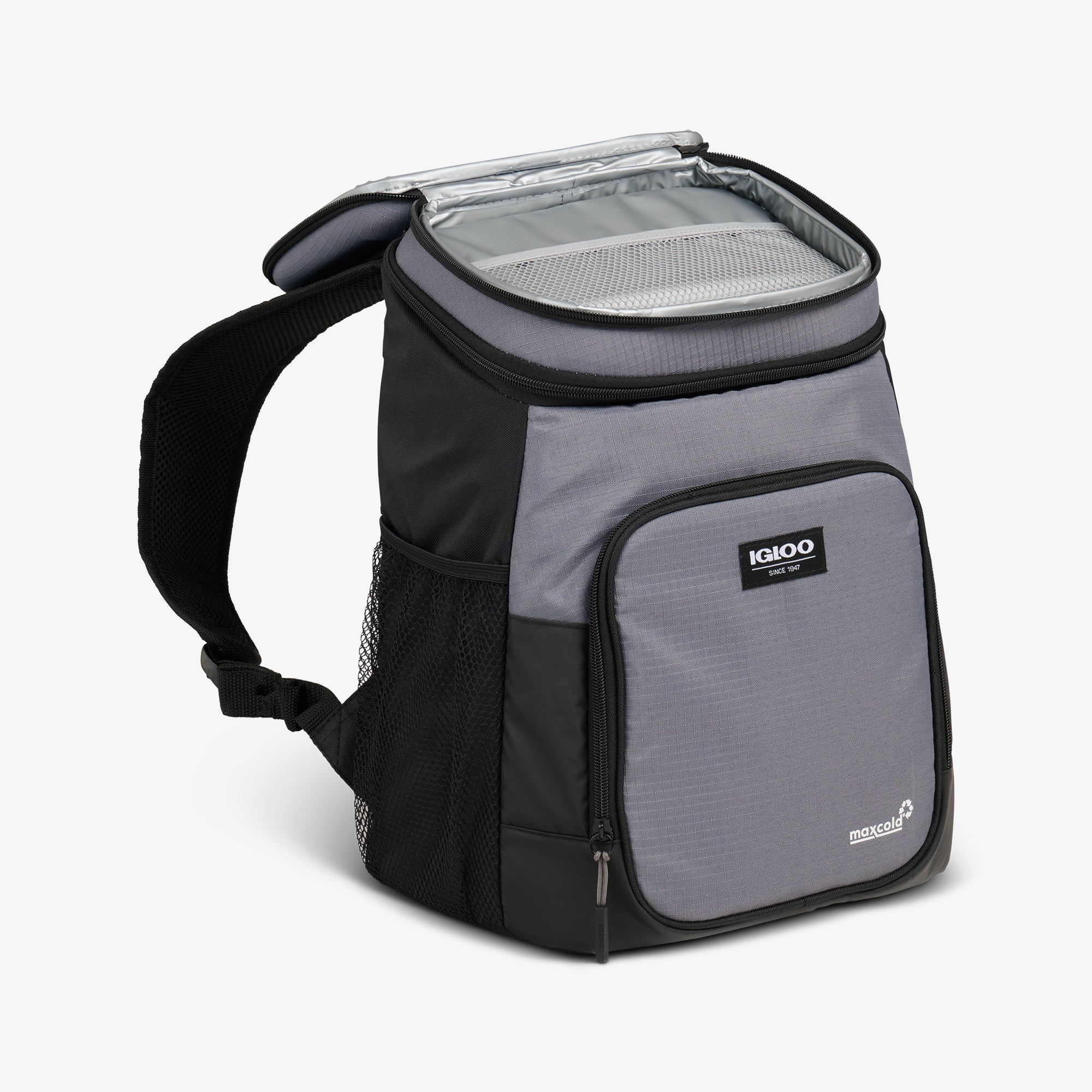 Latitude Hardtop 18-Can Backpack X2 - Carbonite - Open View