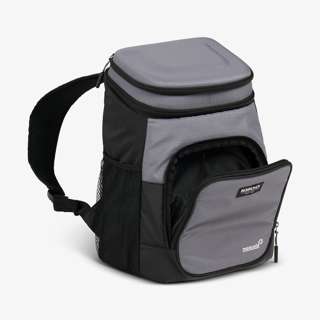 Latitude Hardtop 18-Can Backpack X2 - Carbonite - Open View