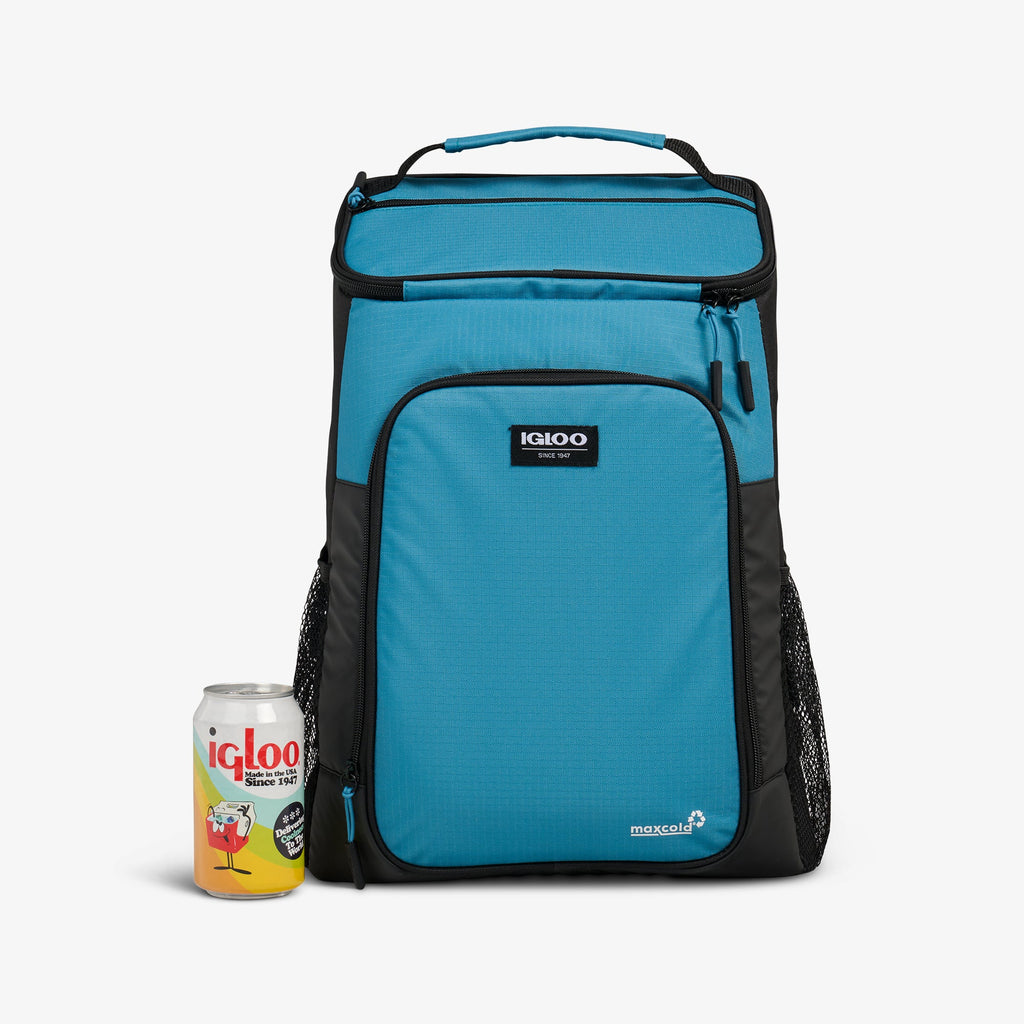 Latitude Top Grip 24-Can Backpack A0 - Modern Blue - Size View