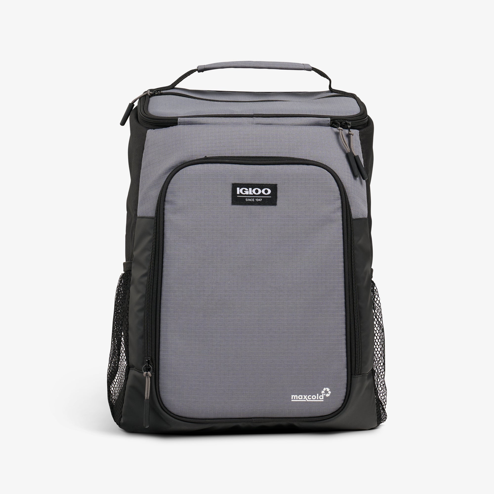 Latitude Top Grip 24-Can Backpack A0 - Carbonite - Front View