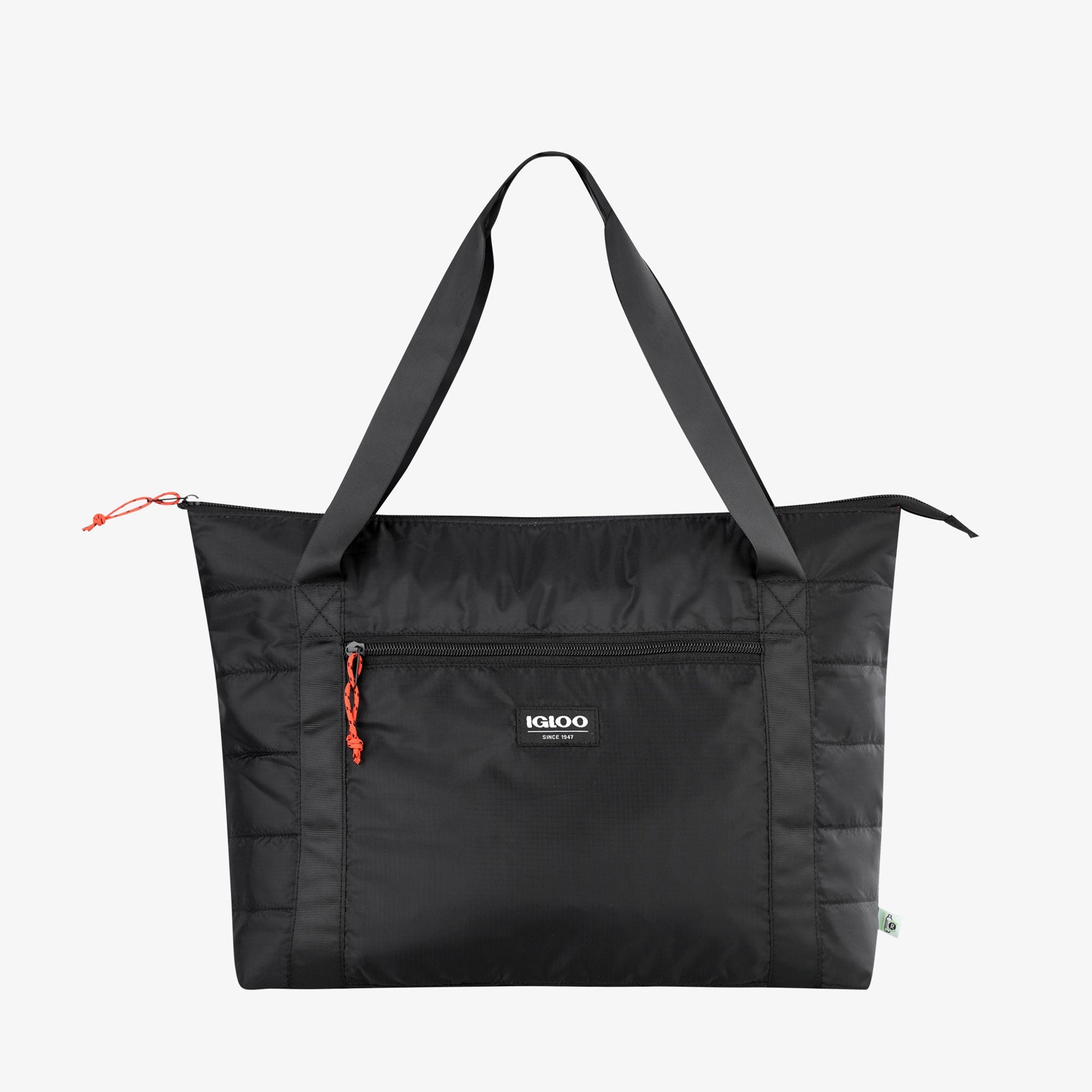 Packable Puffer 20-Can Cooler Bag Z6 - Black - Product View