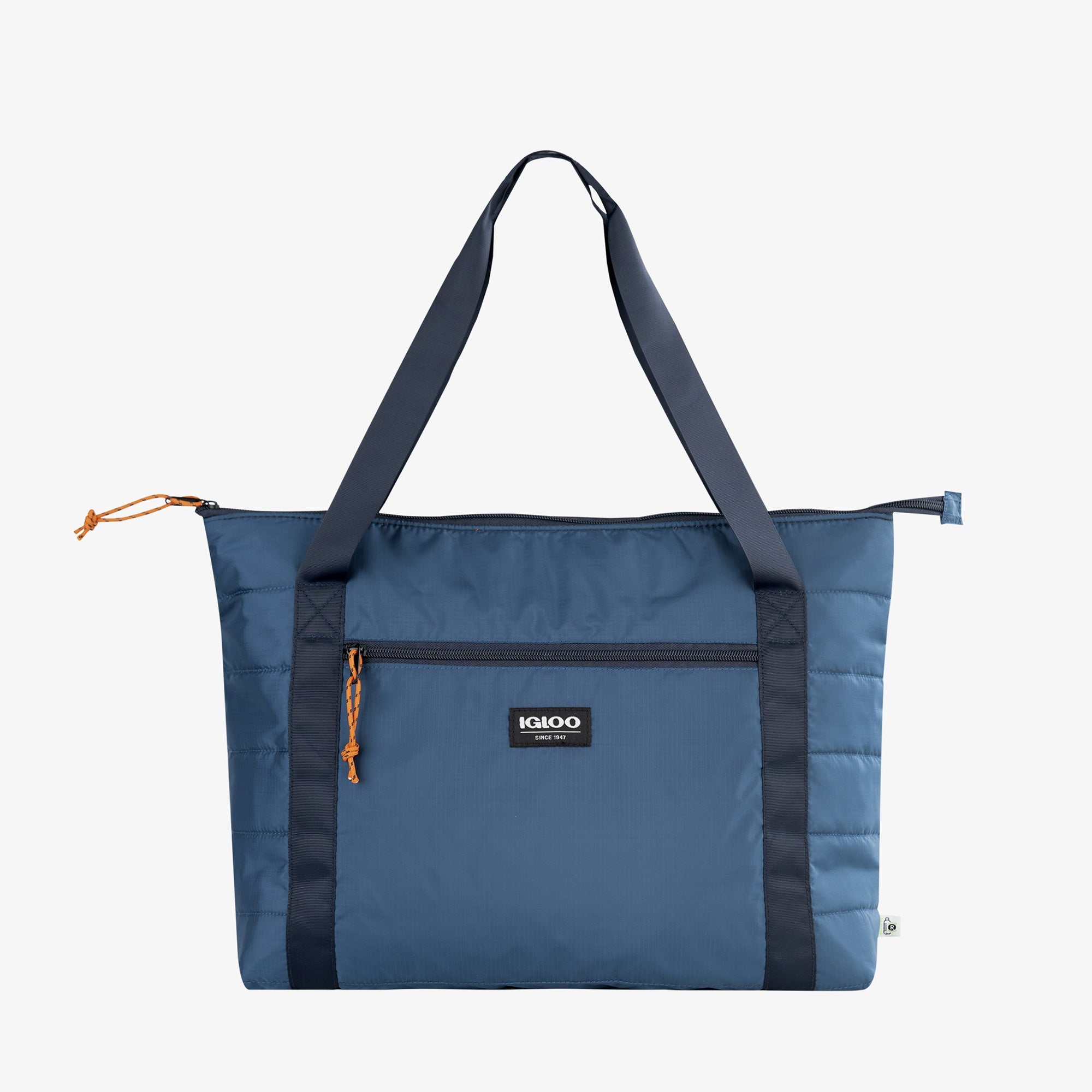 Packable Puffer 20-Can Cooler Bag Z6 - Denim - Product View