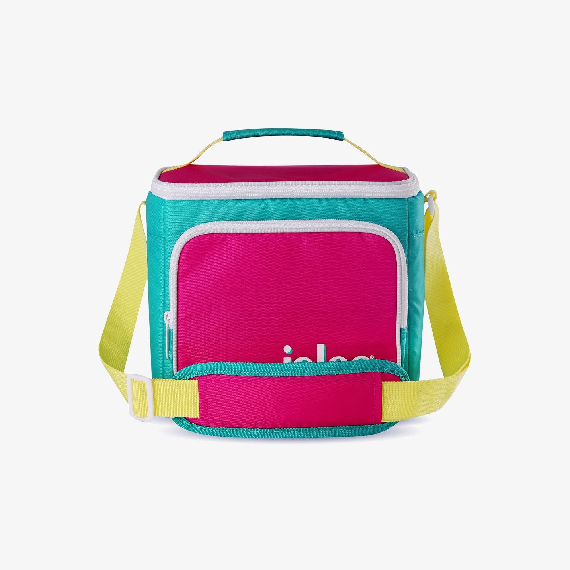 Retro Square Lunch Bag Z6 - Jade - Product View