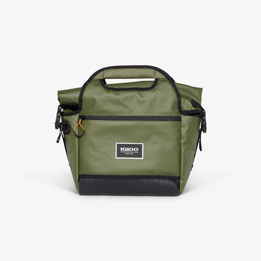 Pursuit 16-Can Lunch Bag Q7 - Chive - Front View