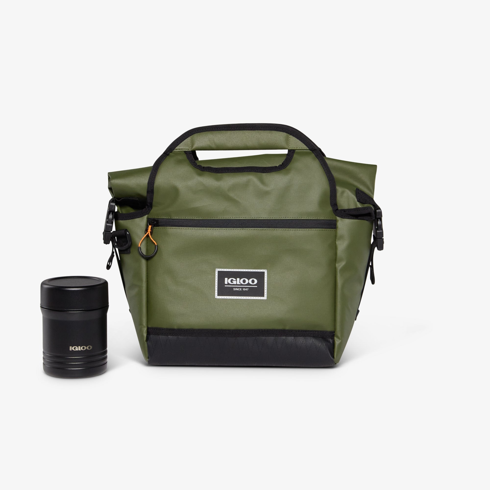 Pursuit 16-Can Lunch Bag Q7 - Chive - Size View
