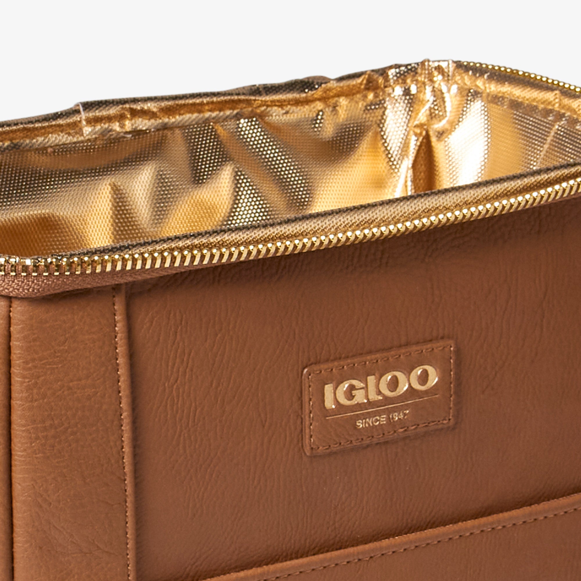 Igloo Luxe® Mini Convertible Backpack D1 - Cognac - Product View